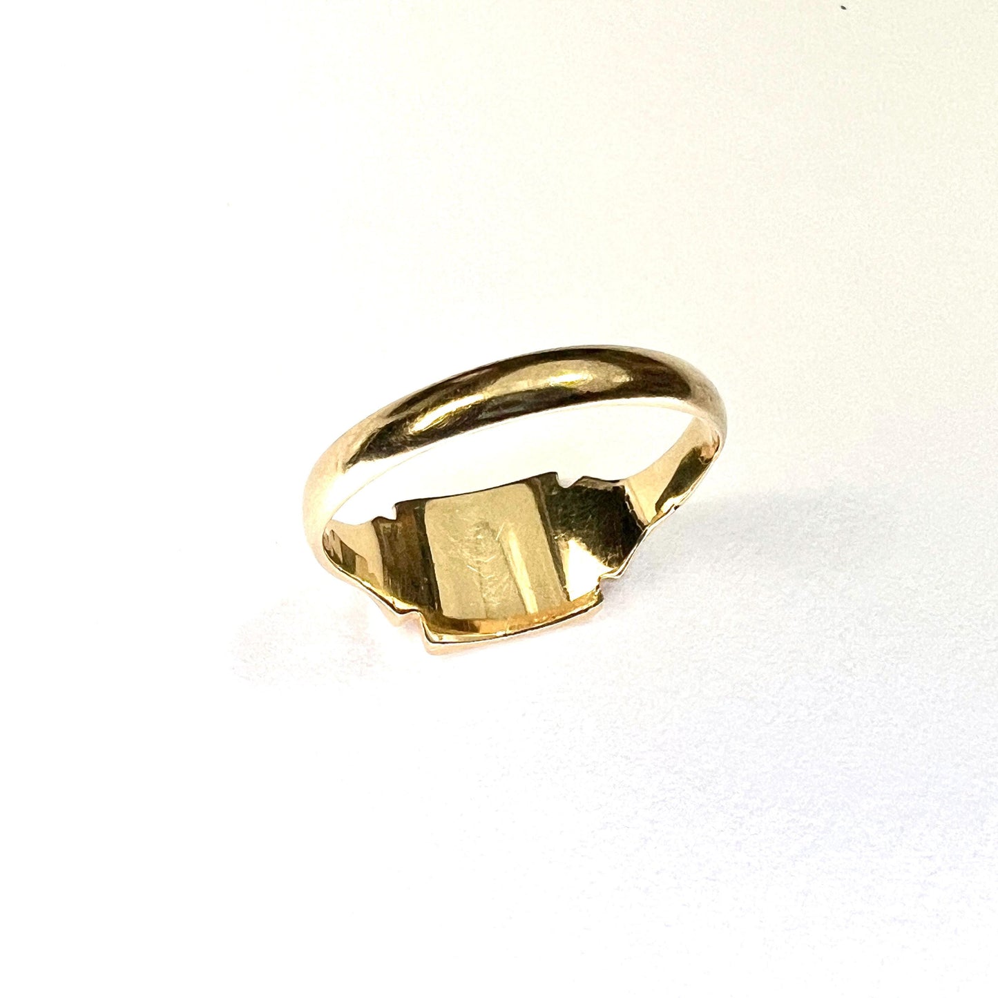 1929 Art Deco 18CT Gold Monogram Signet Ring