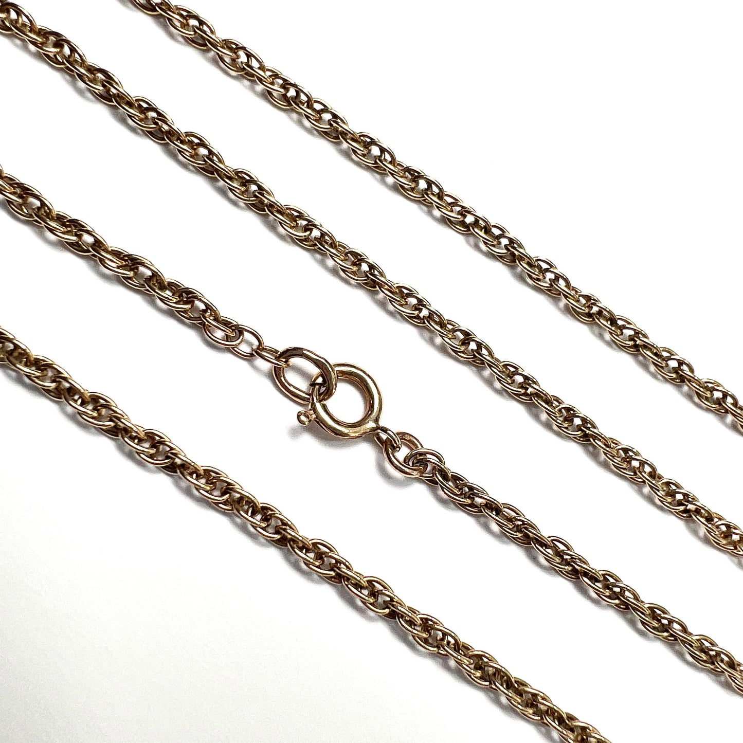 Vintage 9CT Gold Prince of Wales Chain Necklace