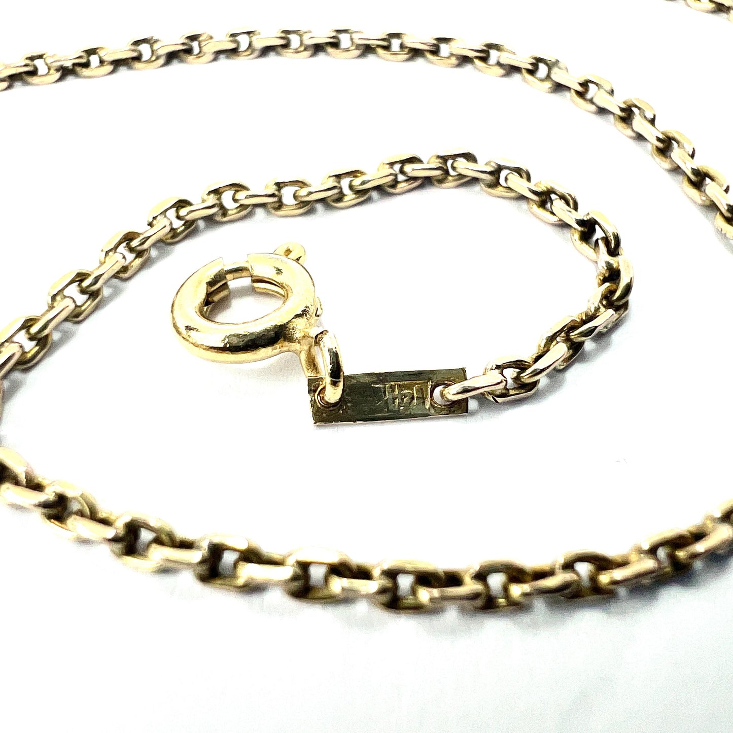 Vintage 14CT Gold Cable Chain Necklace