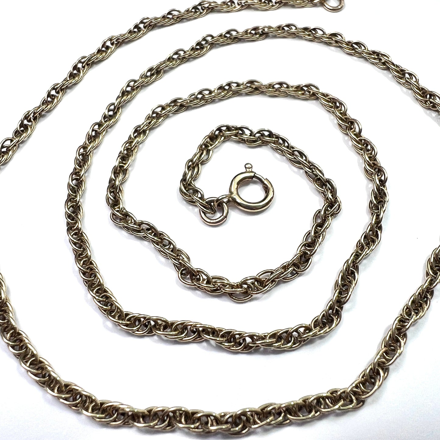 Vintage 9CT Gold Prince of Wales Chain Necklace