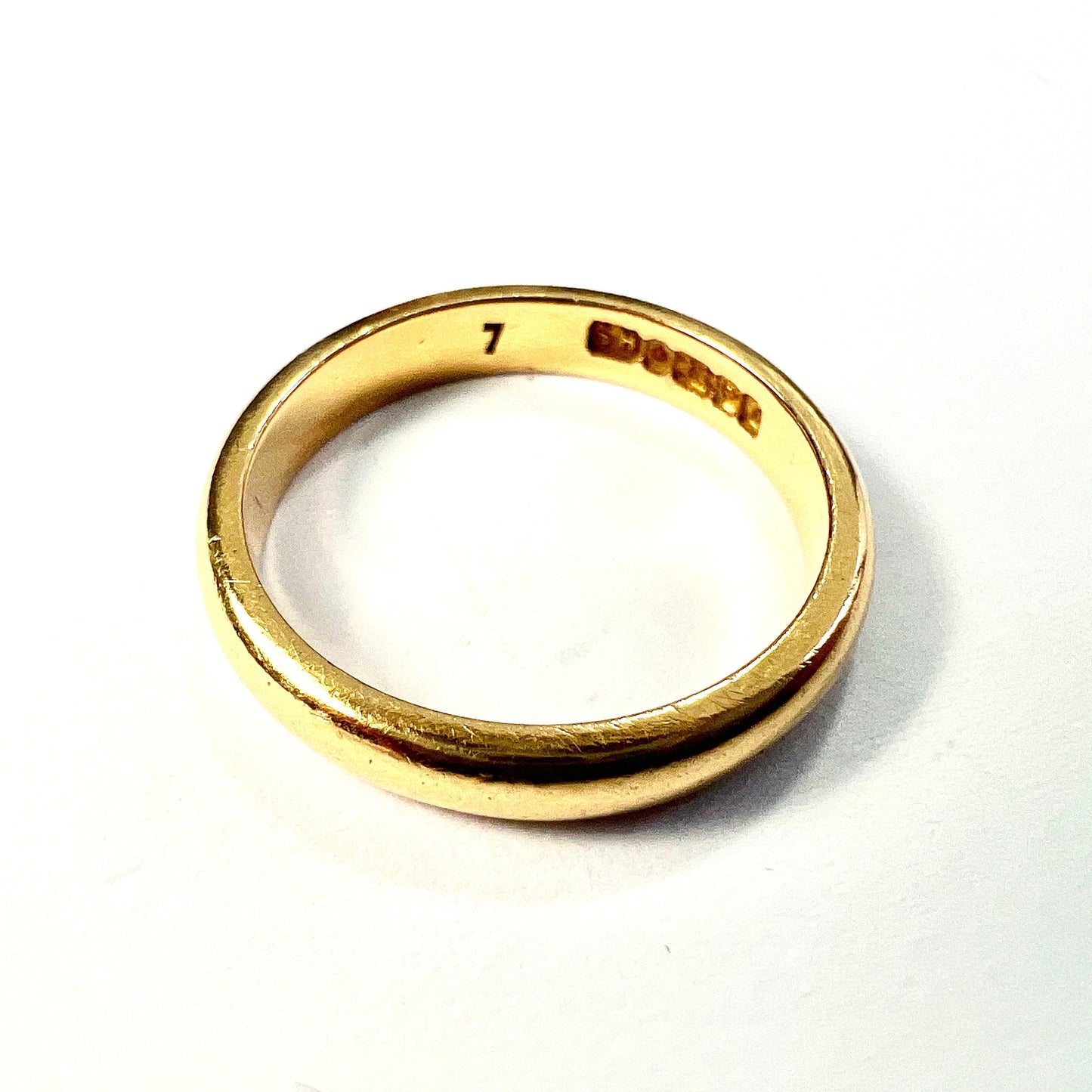 1950 Vintage 22CT Gold Wedding Ring