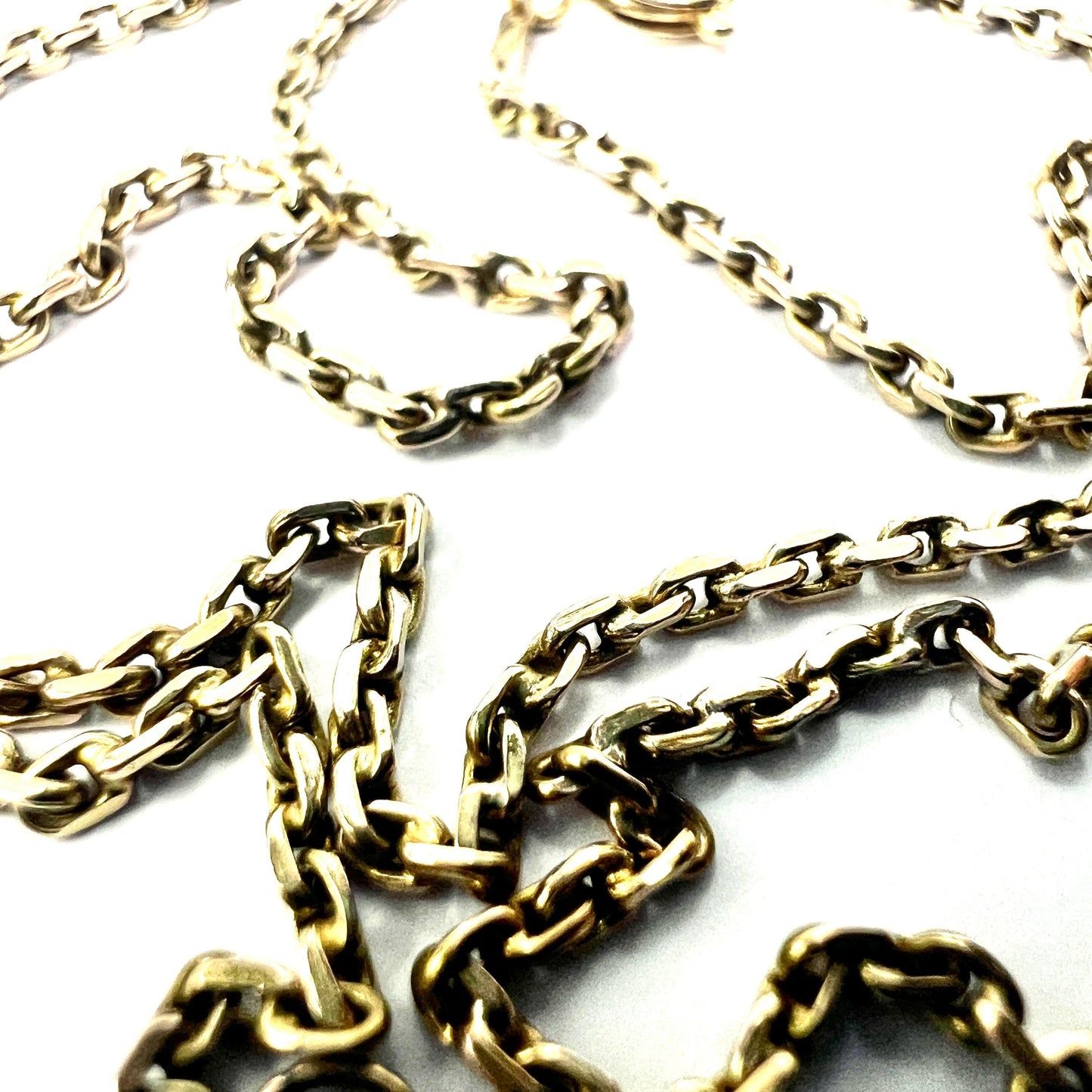 Vintage 14CT Gold Cable Chain Necklace