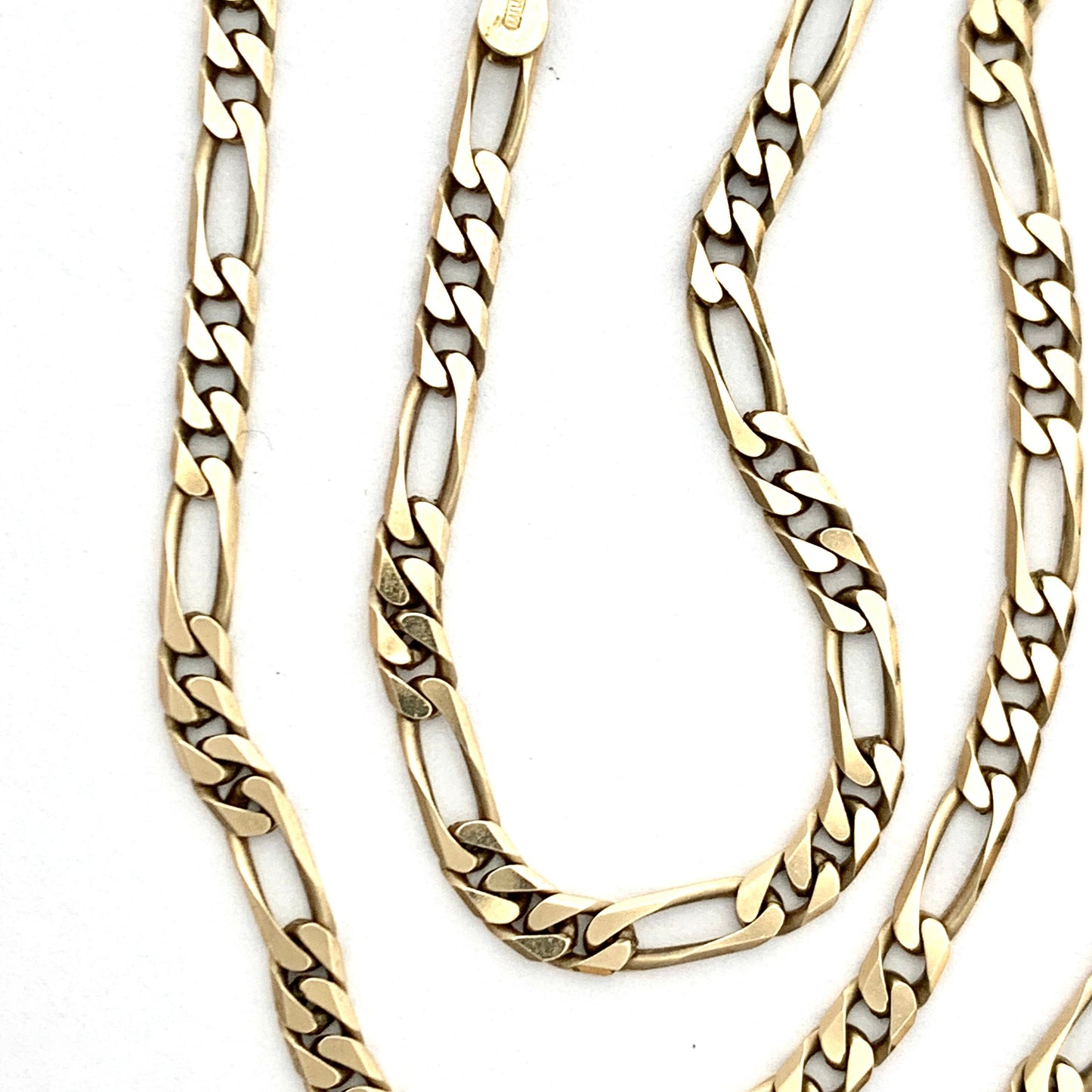 Vintage 9CT Gold Figaro Chain Necklace