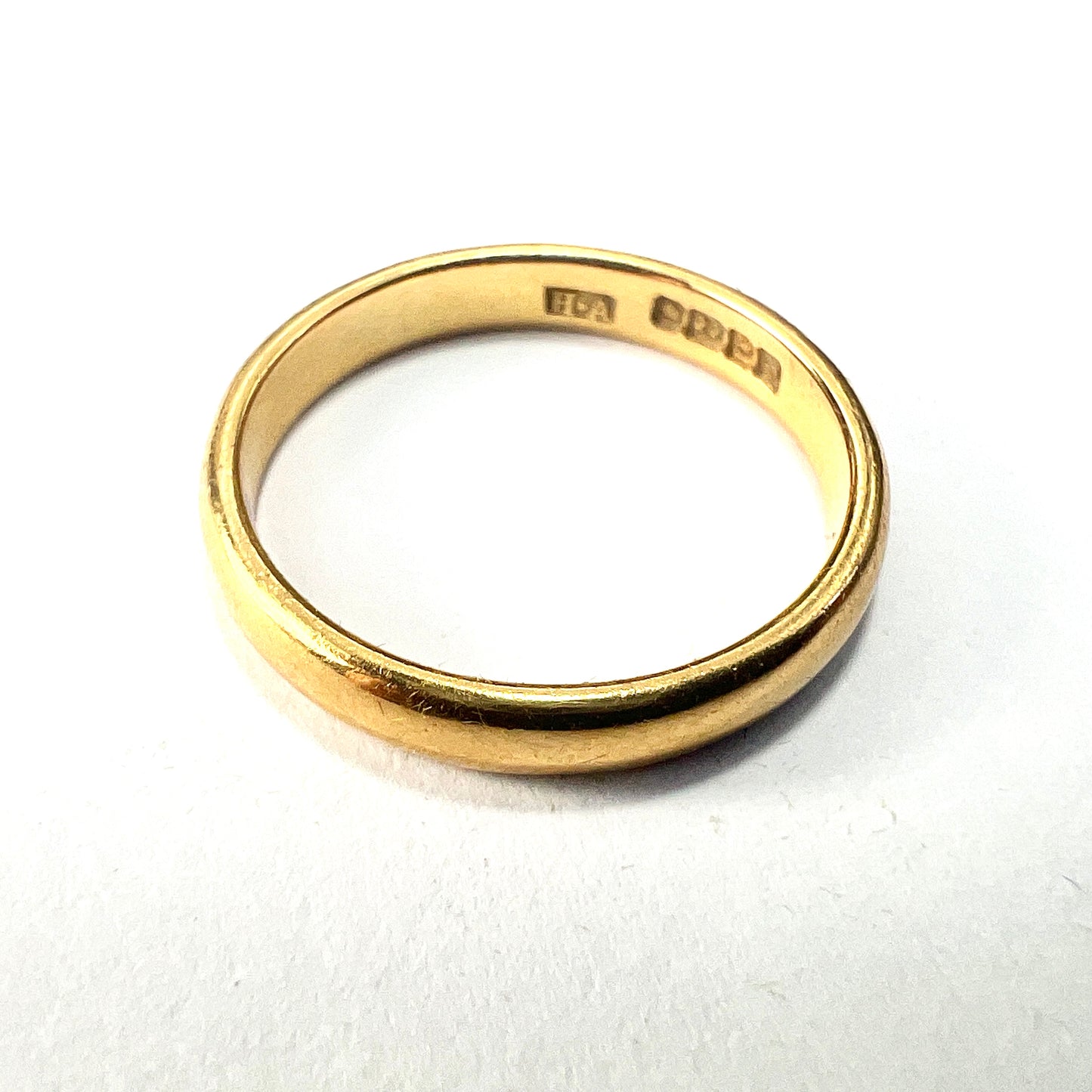 1937 Vintage 22CT Gold Wedding Band