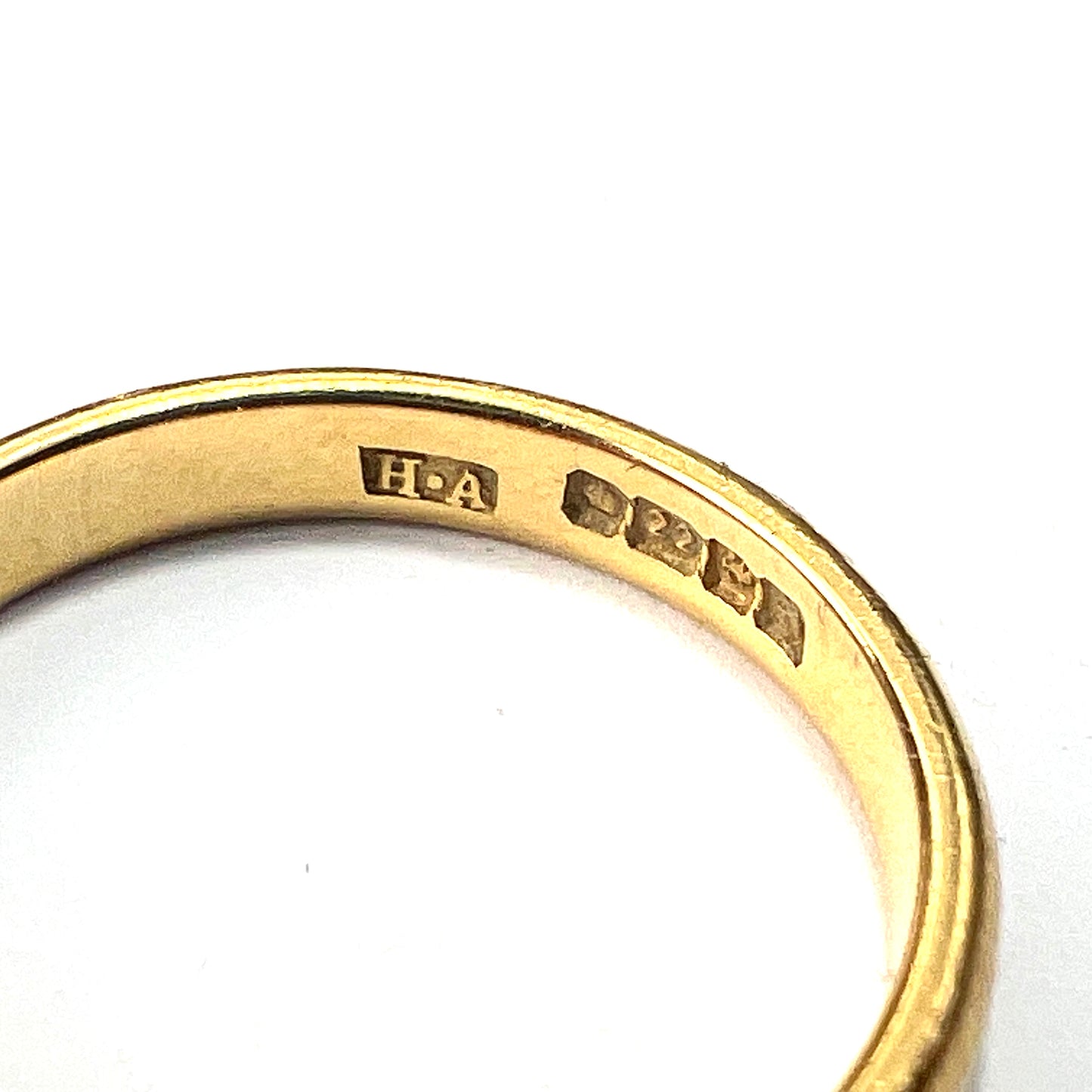 1937 Vintage 22CT Gold Wedding Band