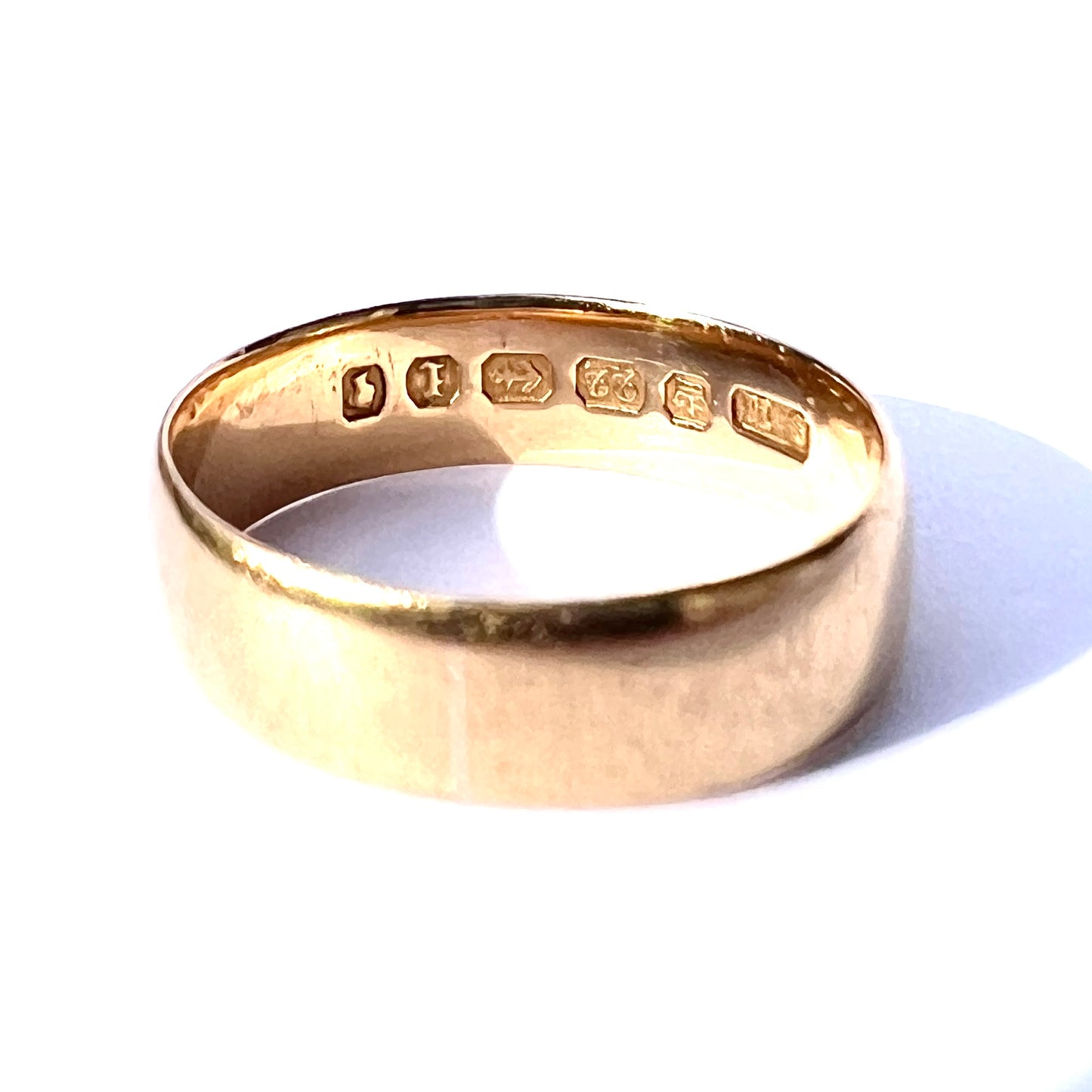 1885 Victorian 22CT Gold Wedding Band