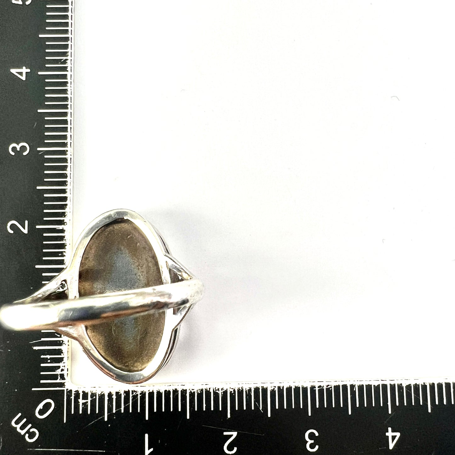Vintage Sterling Silver Secret Locket Ring