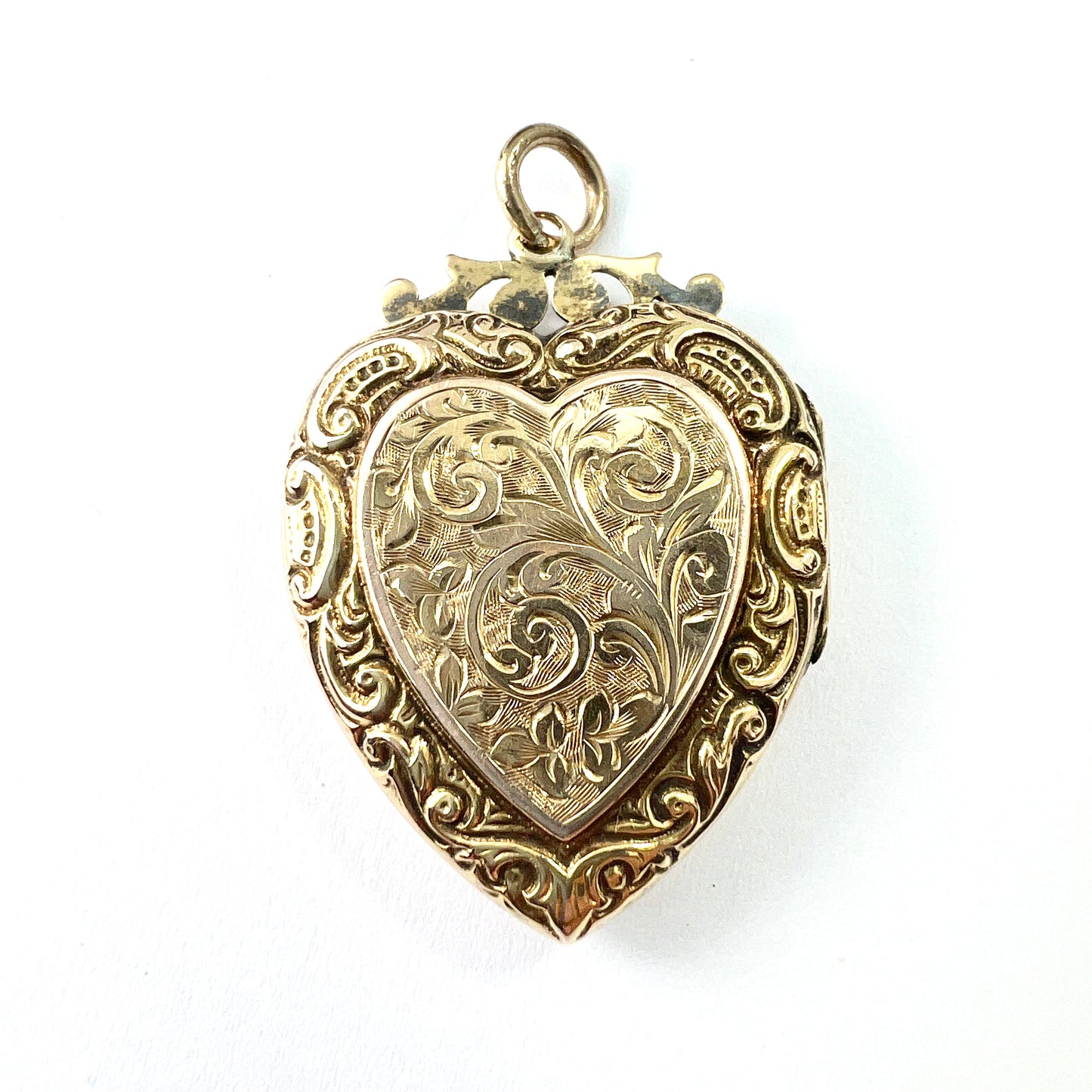 Victorian 9CT Gold Heart Locket