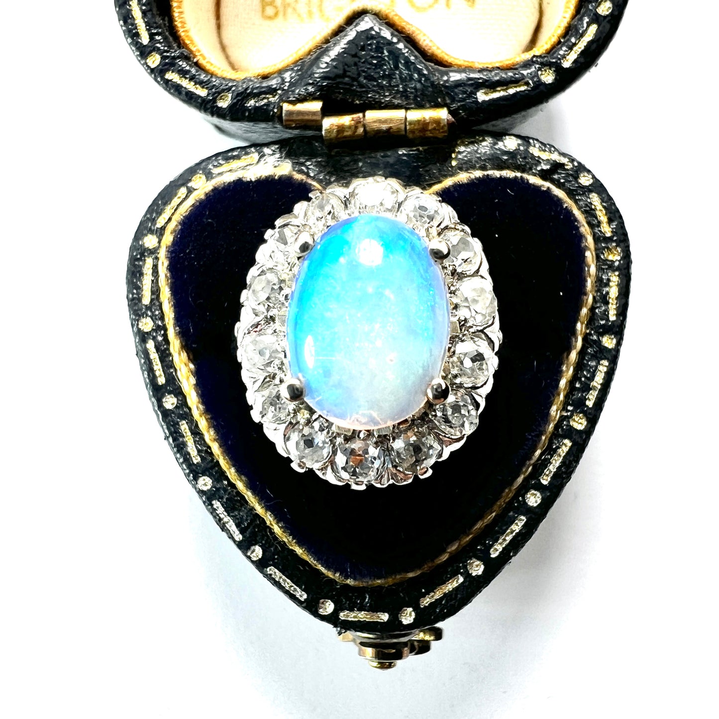 Edwardian Opal and Diamond 18CT Gold Ring