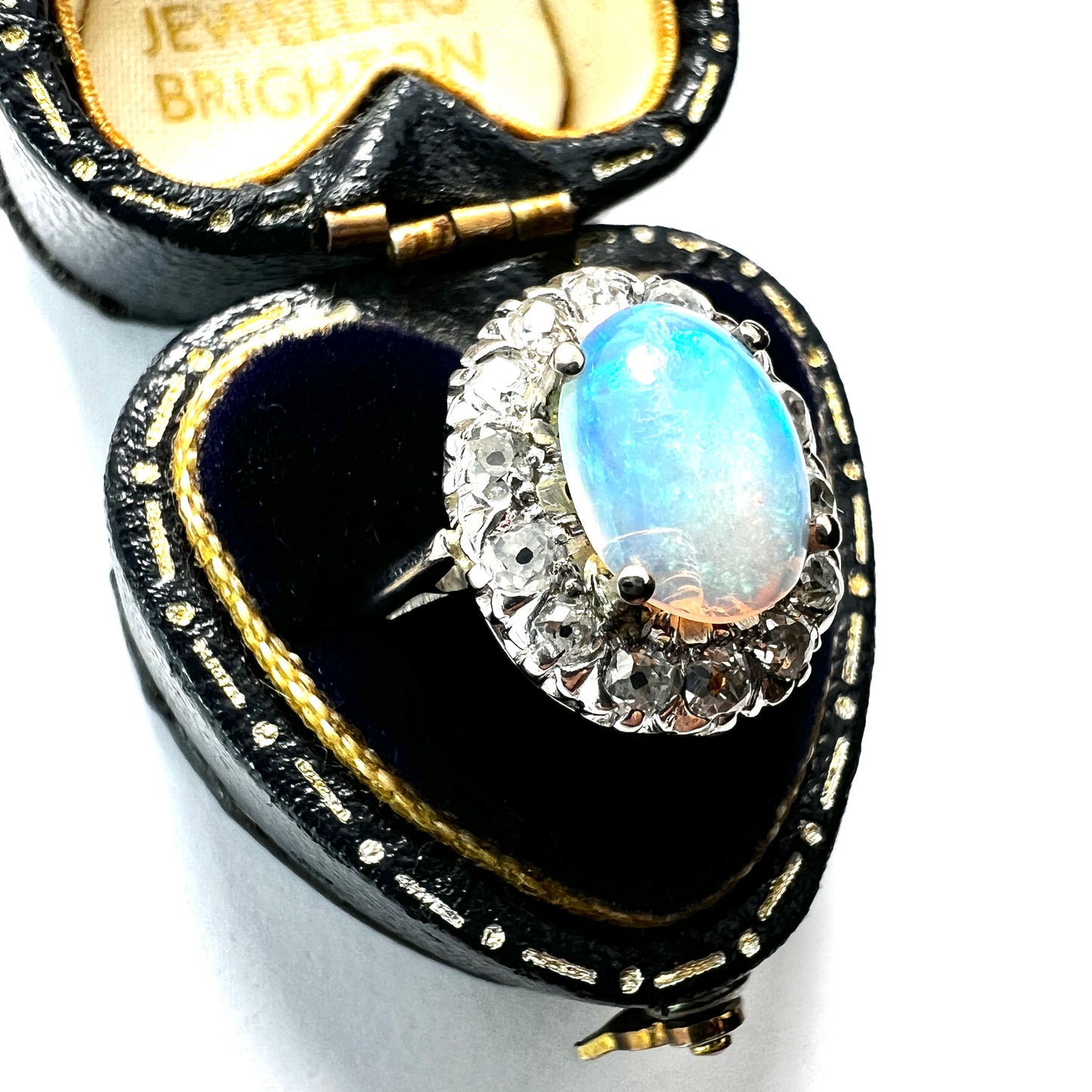 Edwardian Opal and Diamond 18CT Gold Ring