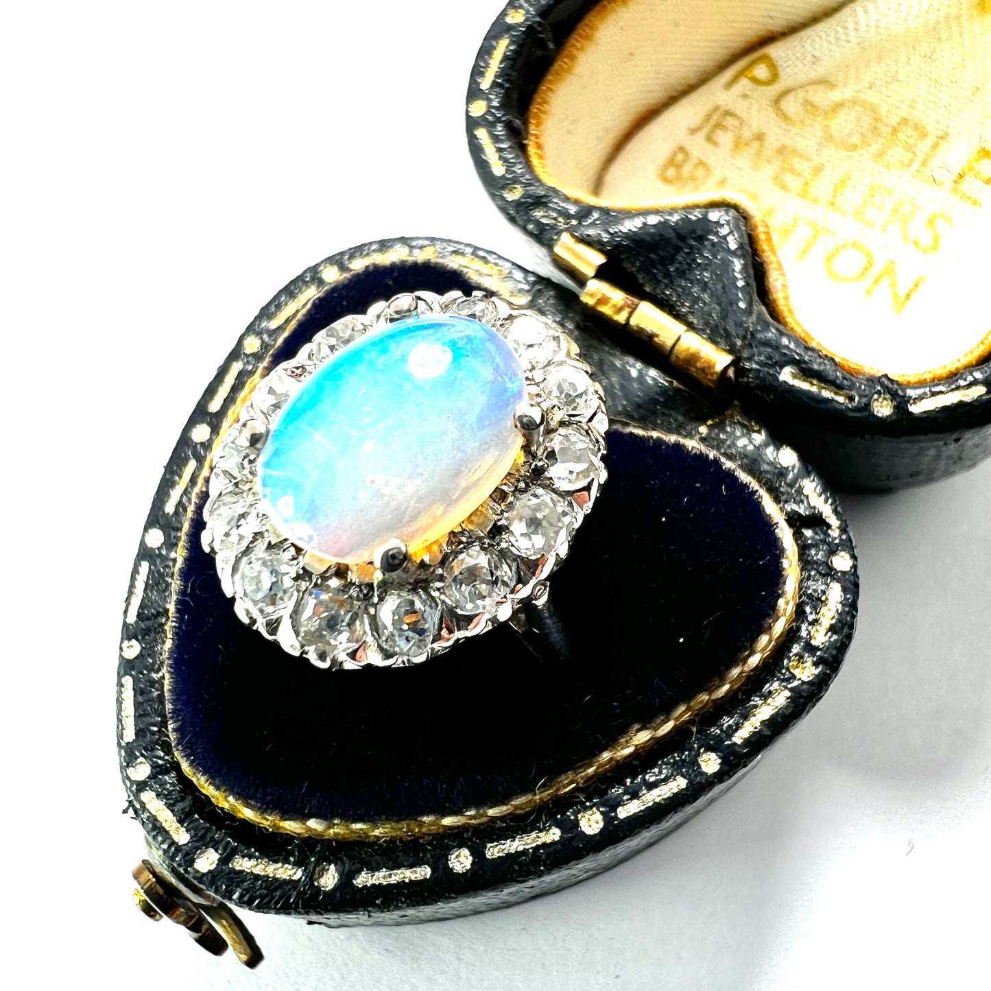 Edwardian Opal and Diamond 18CT Gold Ring