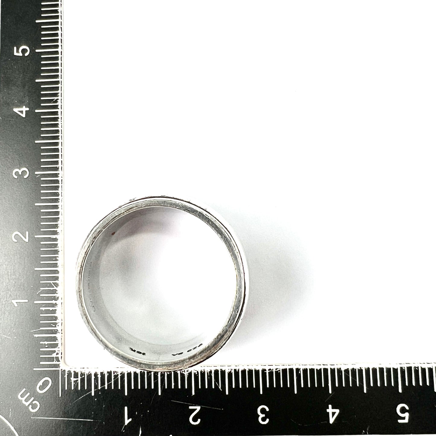 Heavy 18CT Gold and Silver Ring