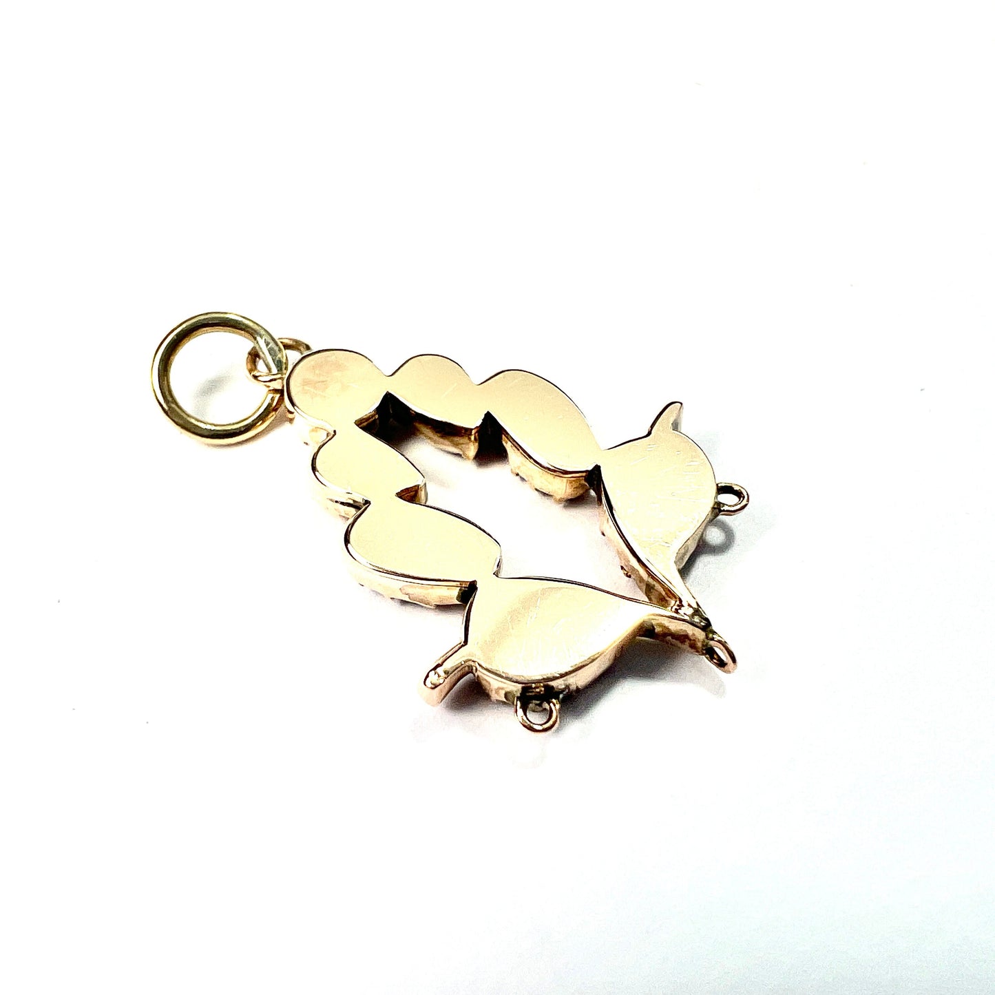 Georgian Garnet 9CT Gold Pendant