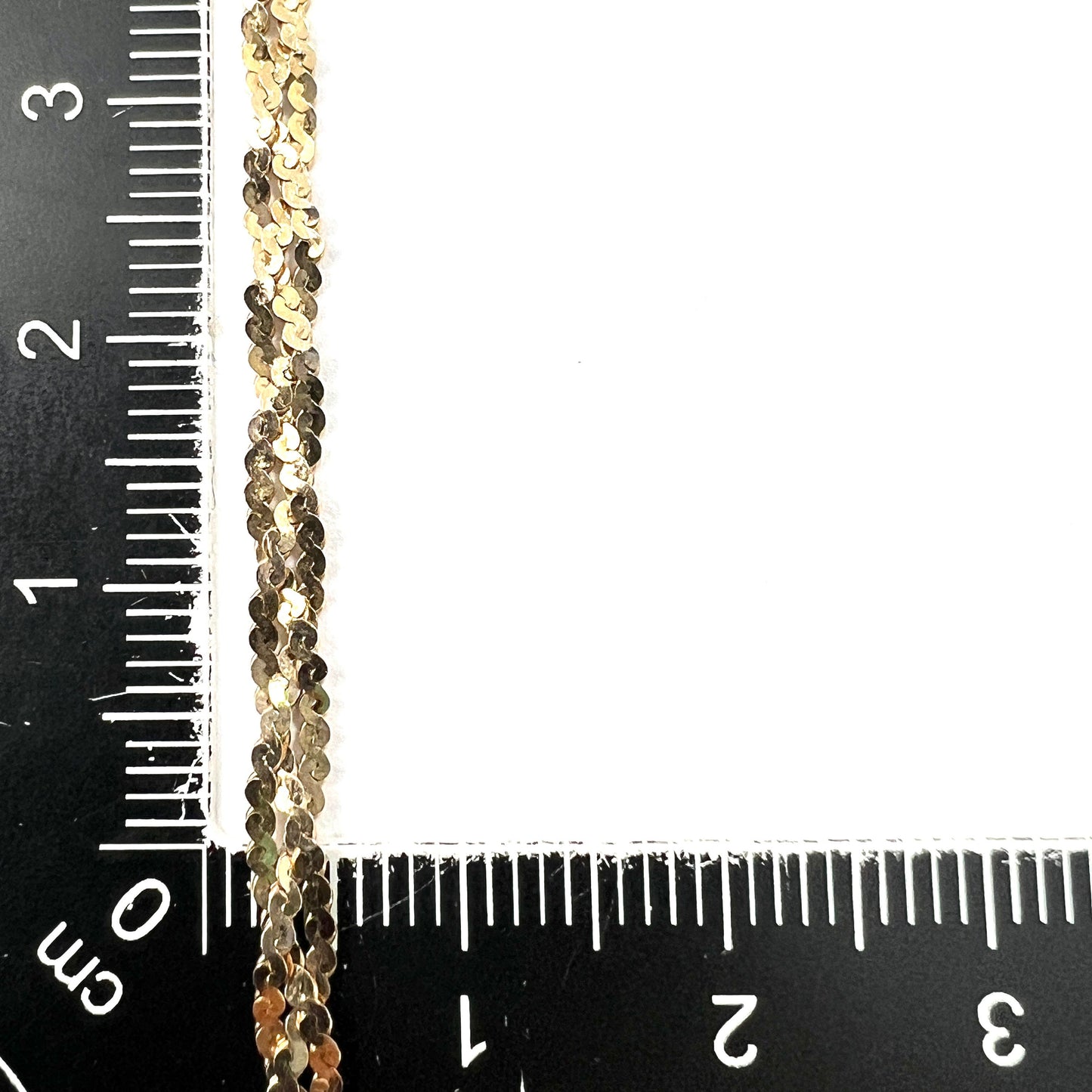 Vintage 9CT Gold Braided Serpentine Bracelet