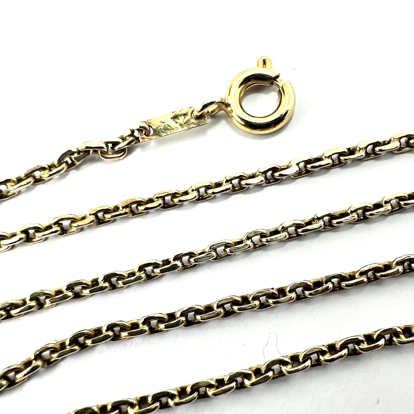 Vintage 14CT Gold Cable Chain Necklace