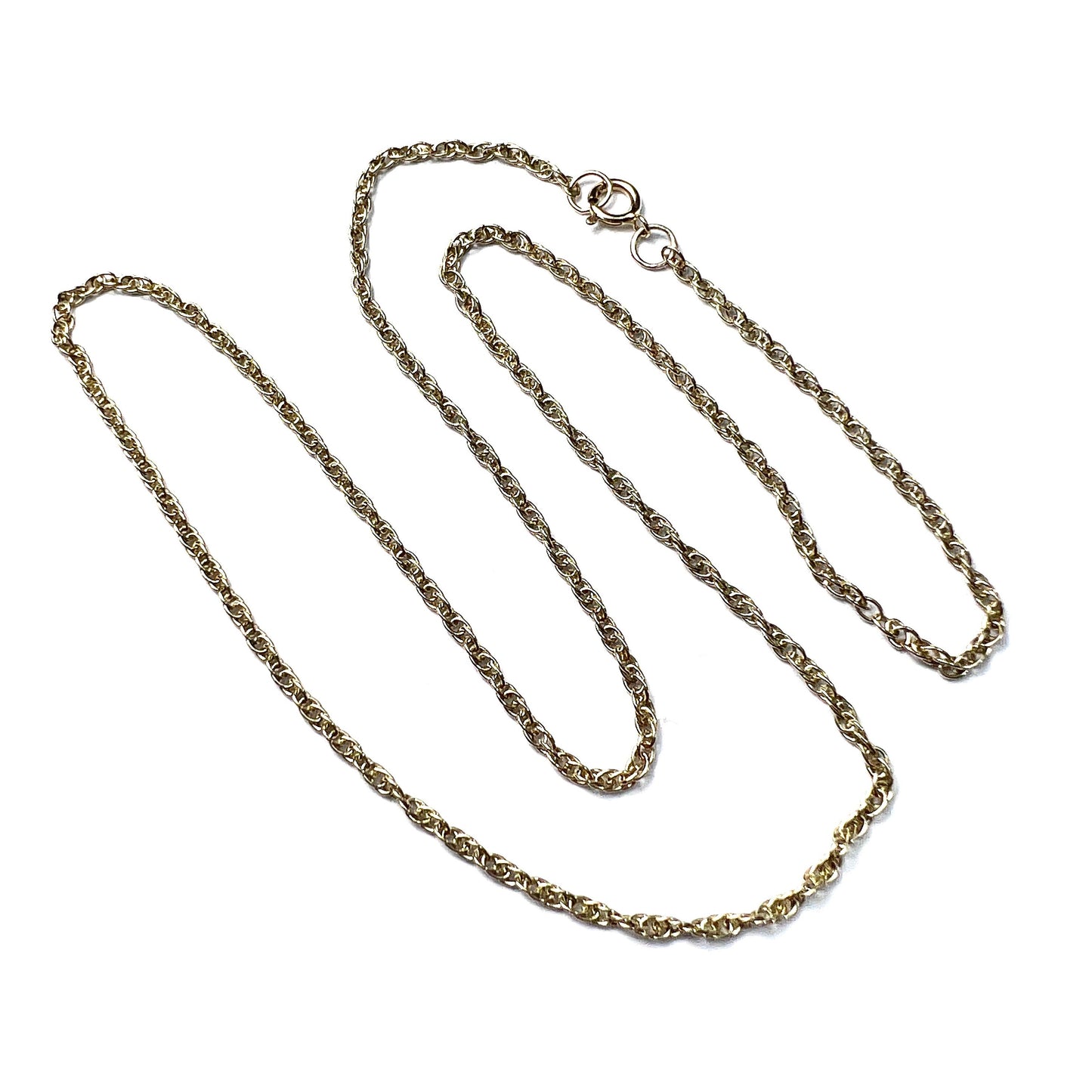 Vintage 9CT Gold Prince of Wales Chain Necklace