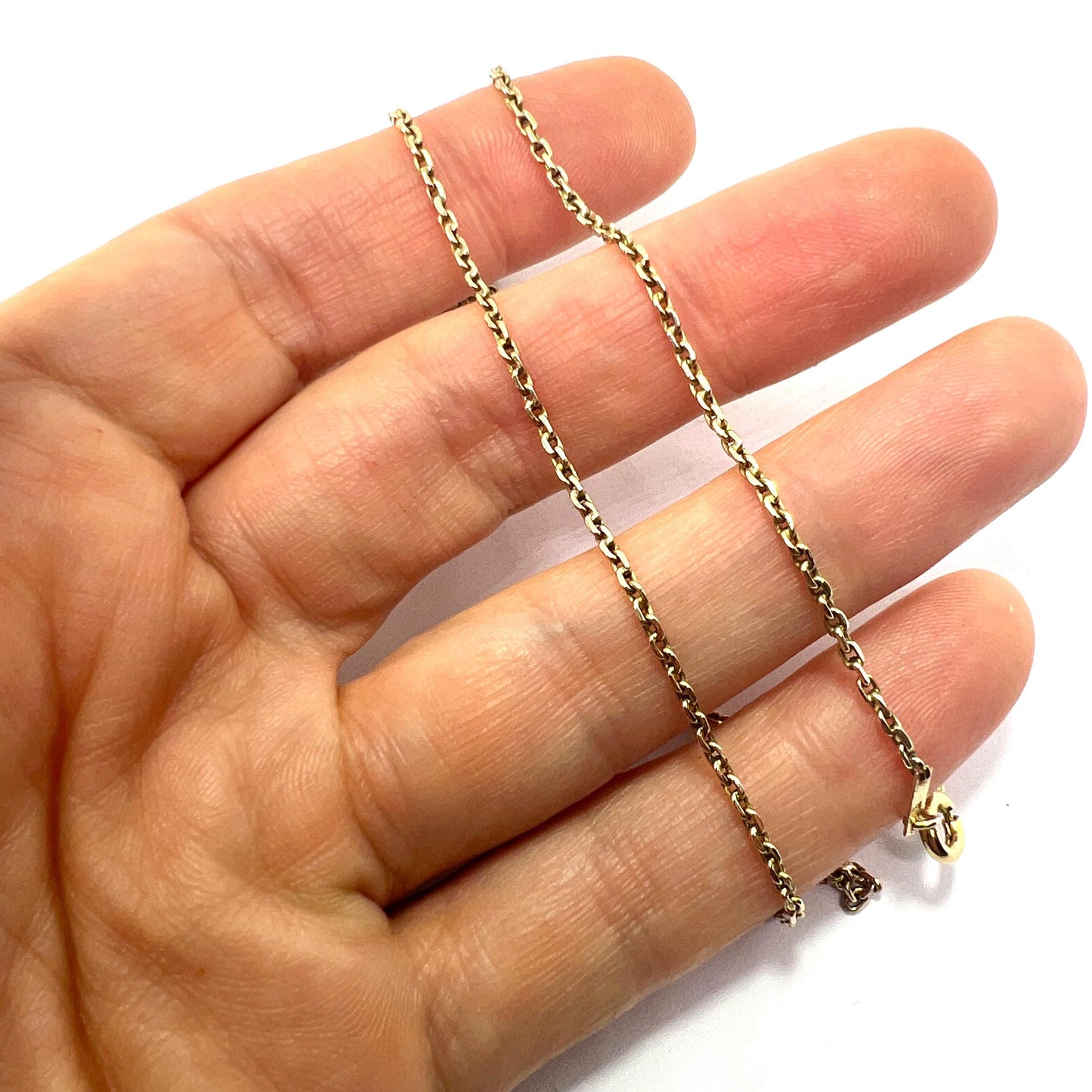 Vintage 14CT Gold Cable Chain Necklace