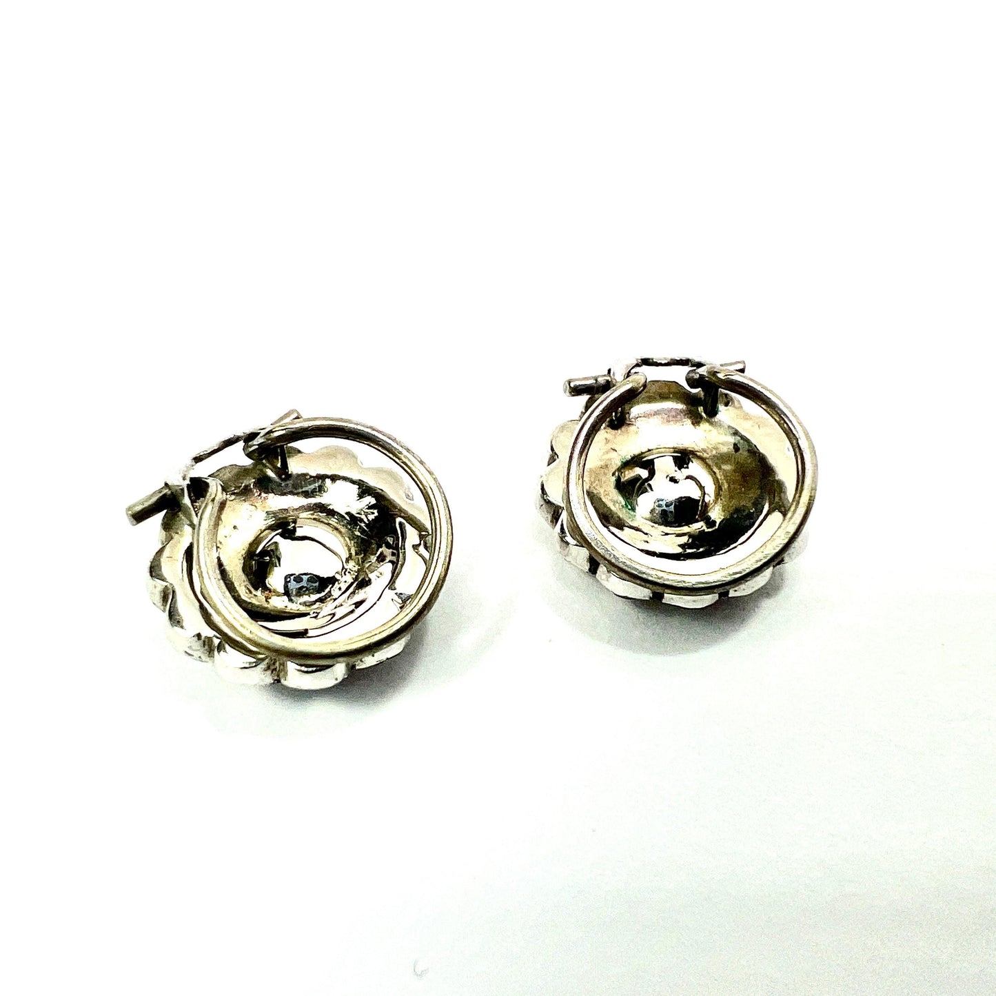 Original Boxed Vintage Ciro Diamante Rhinestone Paste Ear Clip Earrings