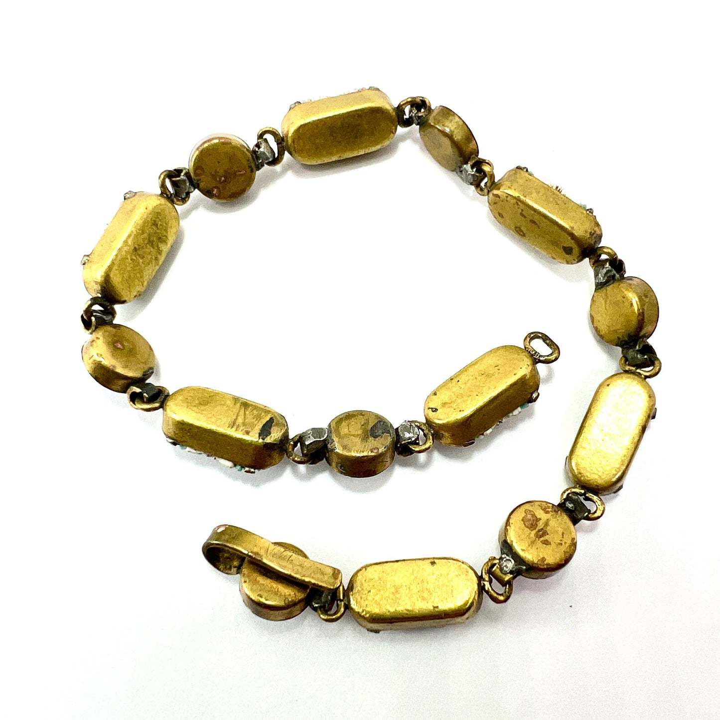 Vintage Italian Star Micro Mosaic Bracelet