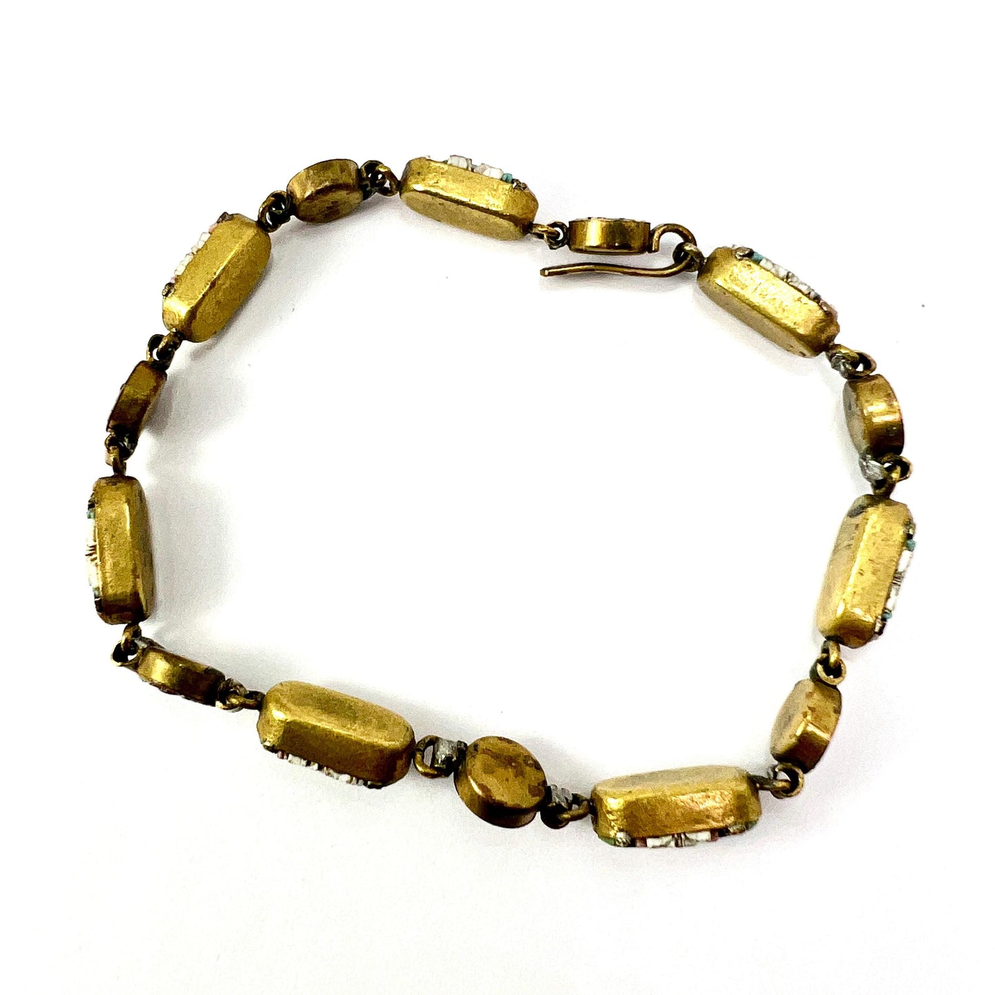 Vintage Italian Star Micro Mosaic Bracelet