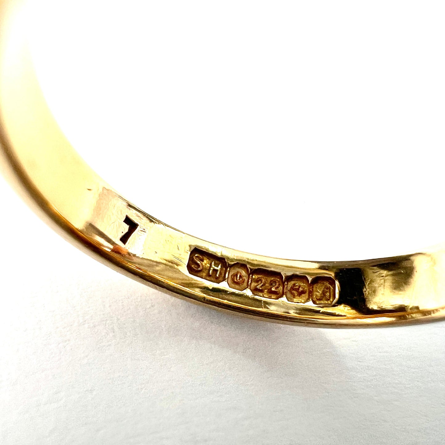 1950 Vintage 22CT Gold Wedding Ring