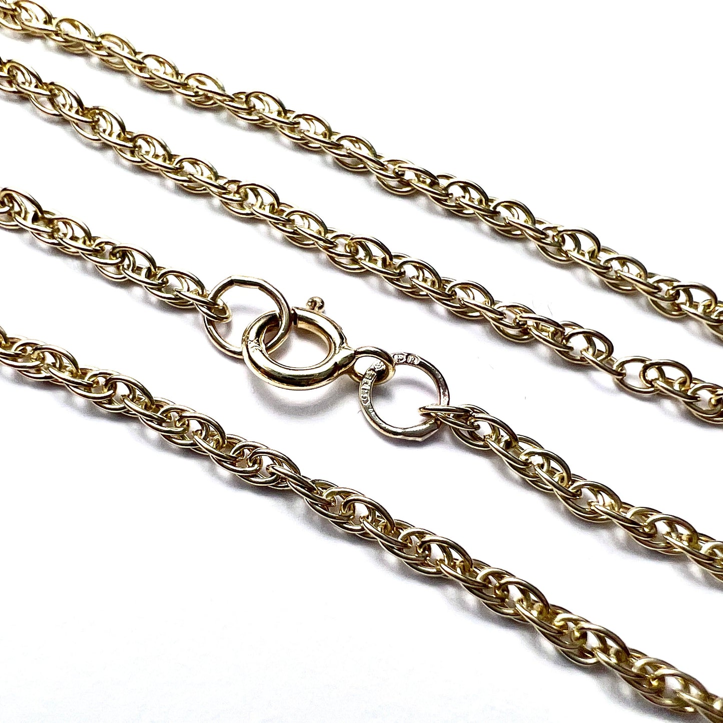 Vintage 9CT Gold Prince of Wales Chain Necklace