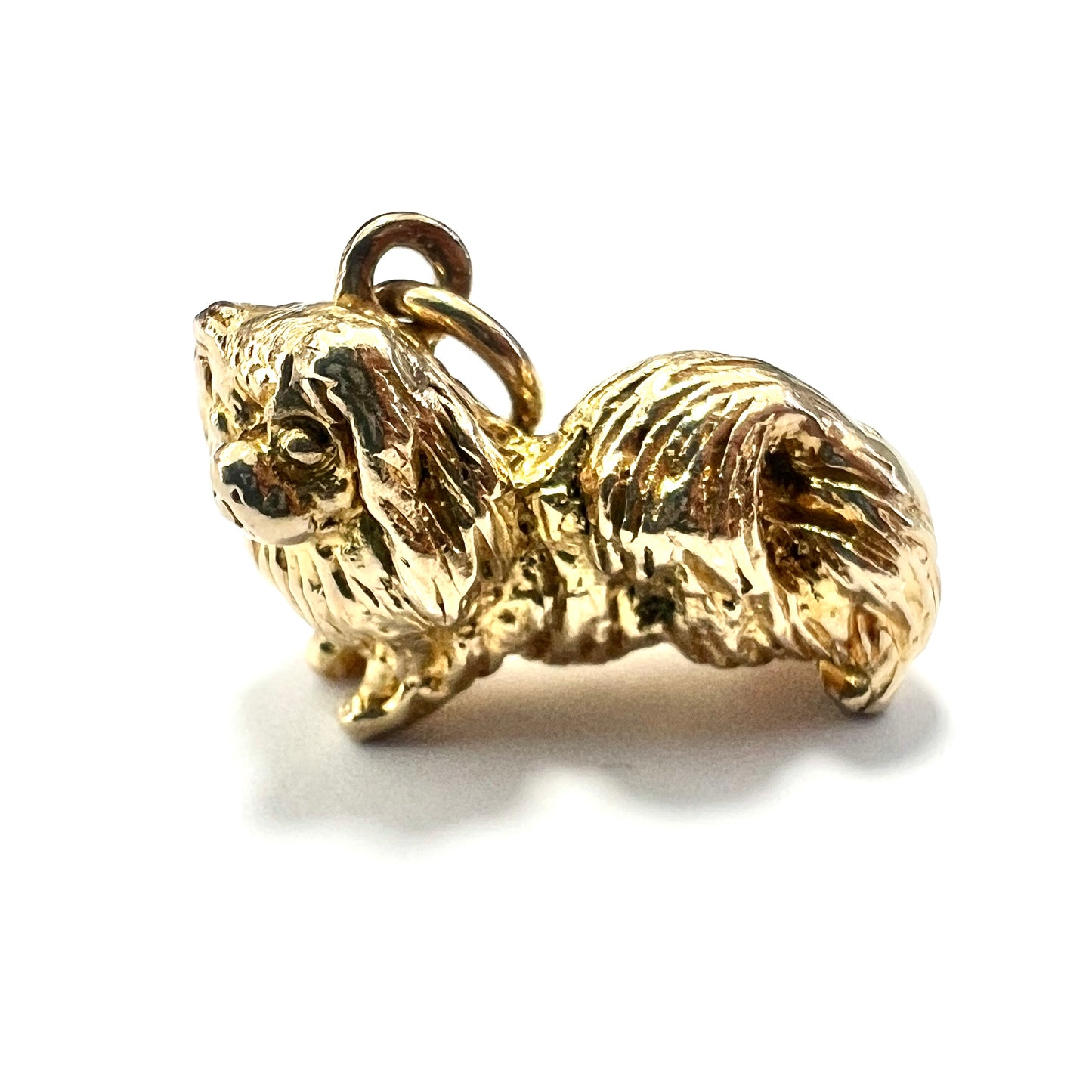 Vintage Hallmarked 9CT Gold Dog Charm