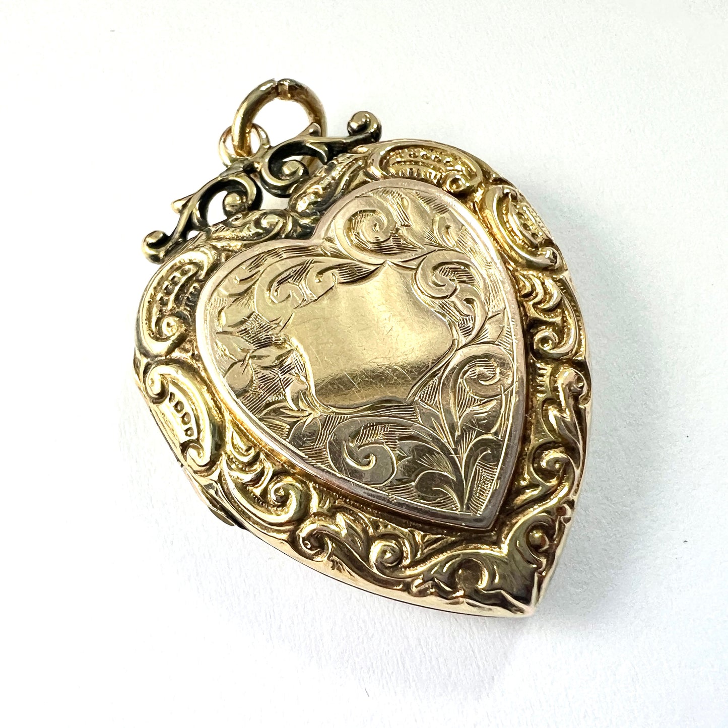 Victorian 9CT Gold Heart Locket