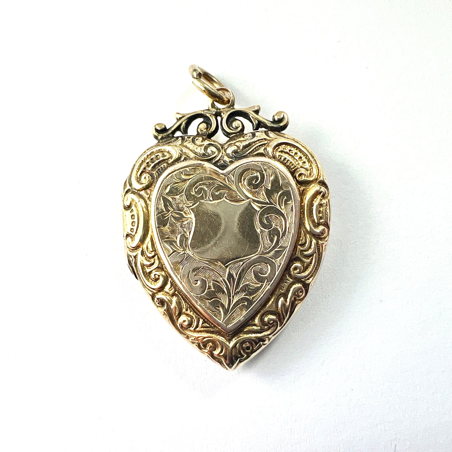 Victorian 9CT Gold Heart Locket