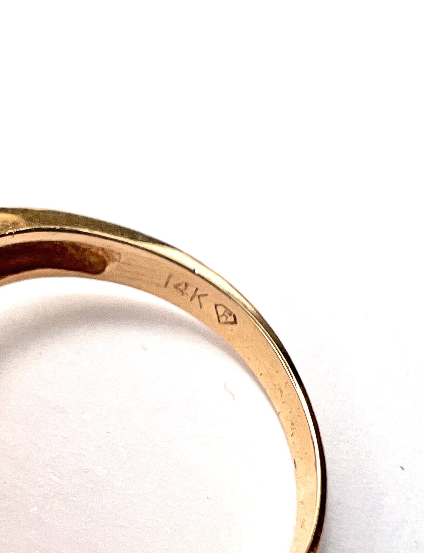 Vintage 14CT Gold Sapphire and Diamond Ring