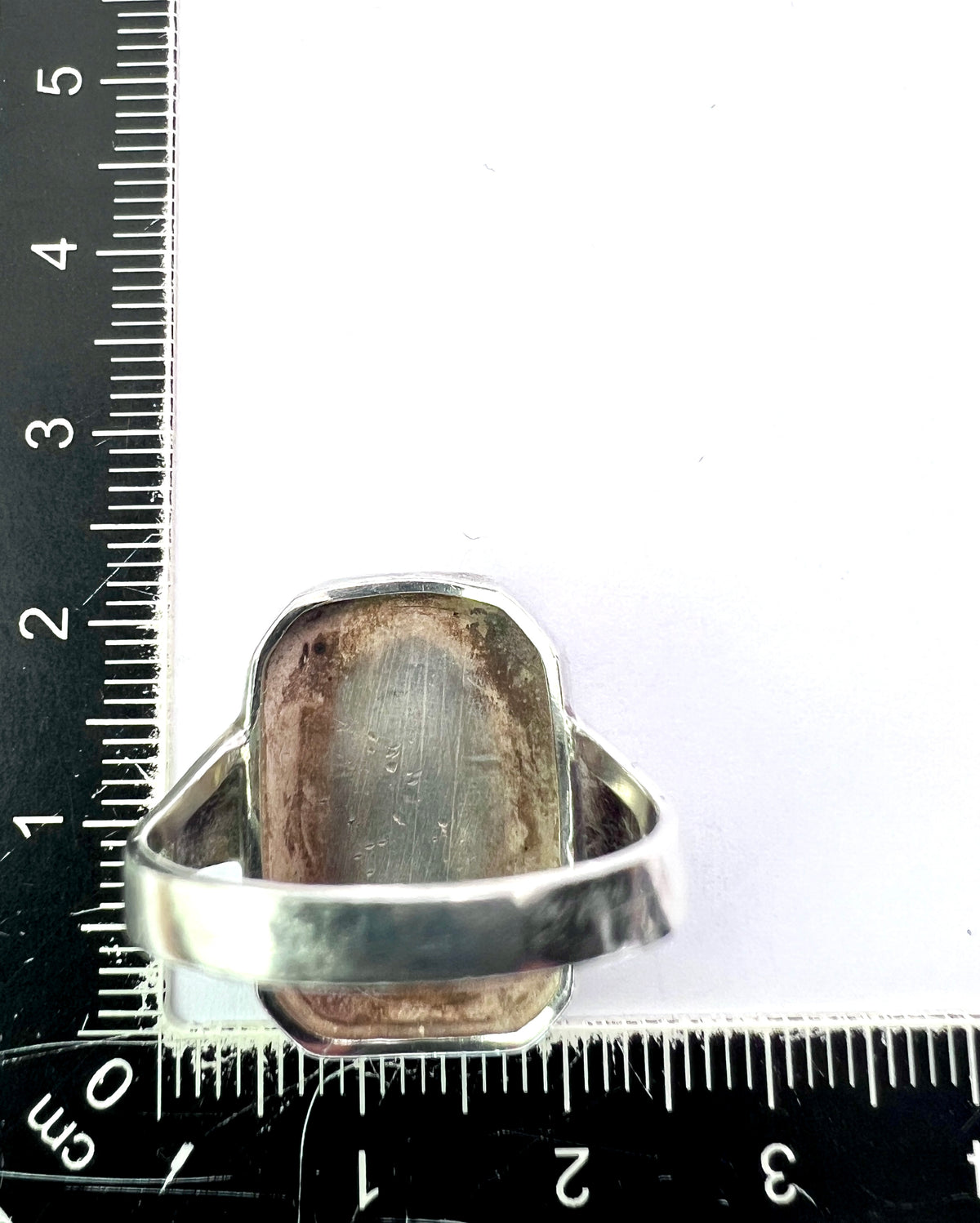 Chunky Vintage Silver Lotus Flower Ring