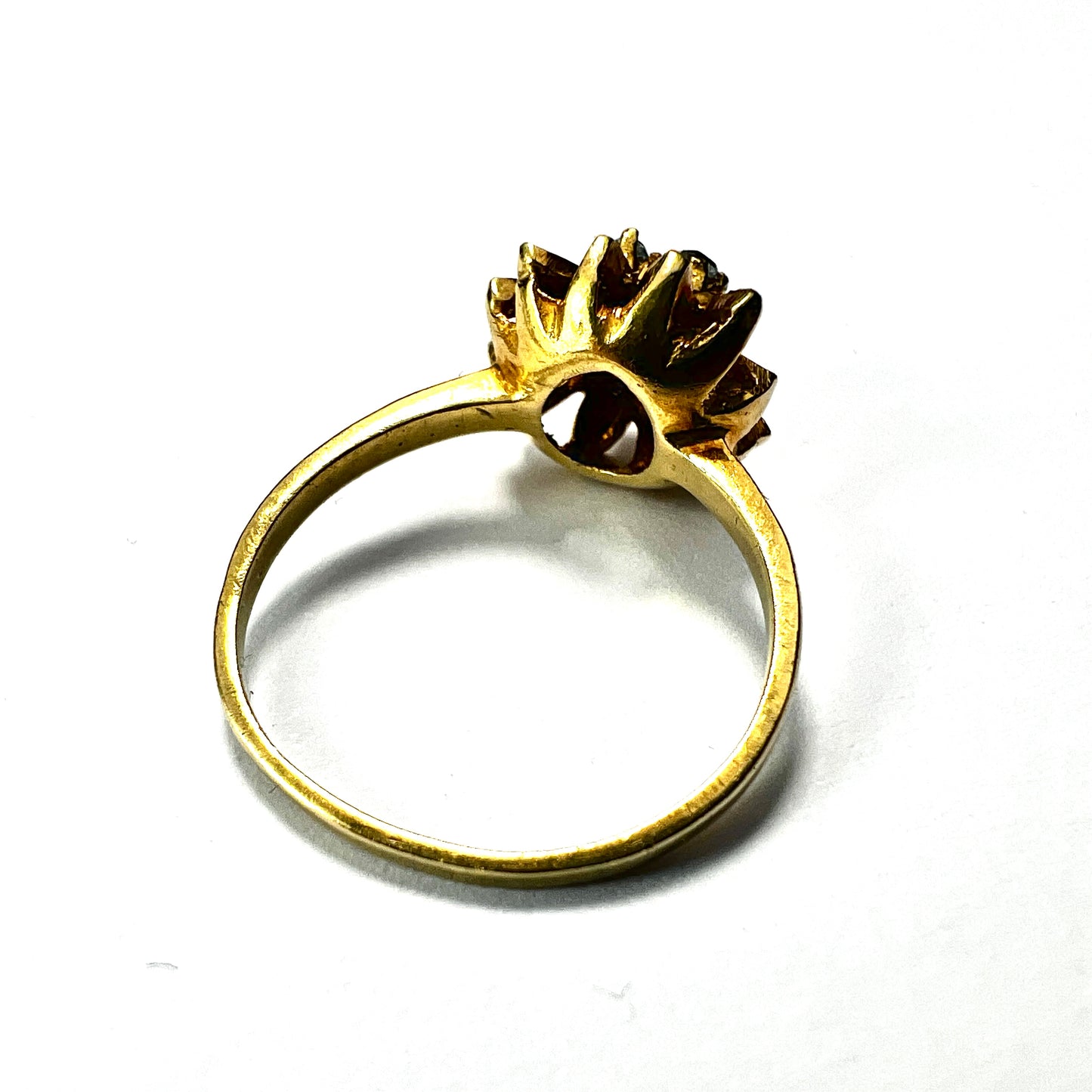 Vintage Gold Star Sapphire Ring