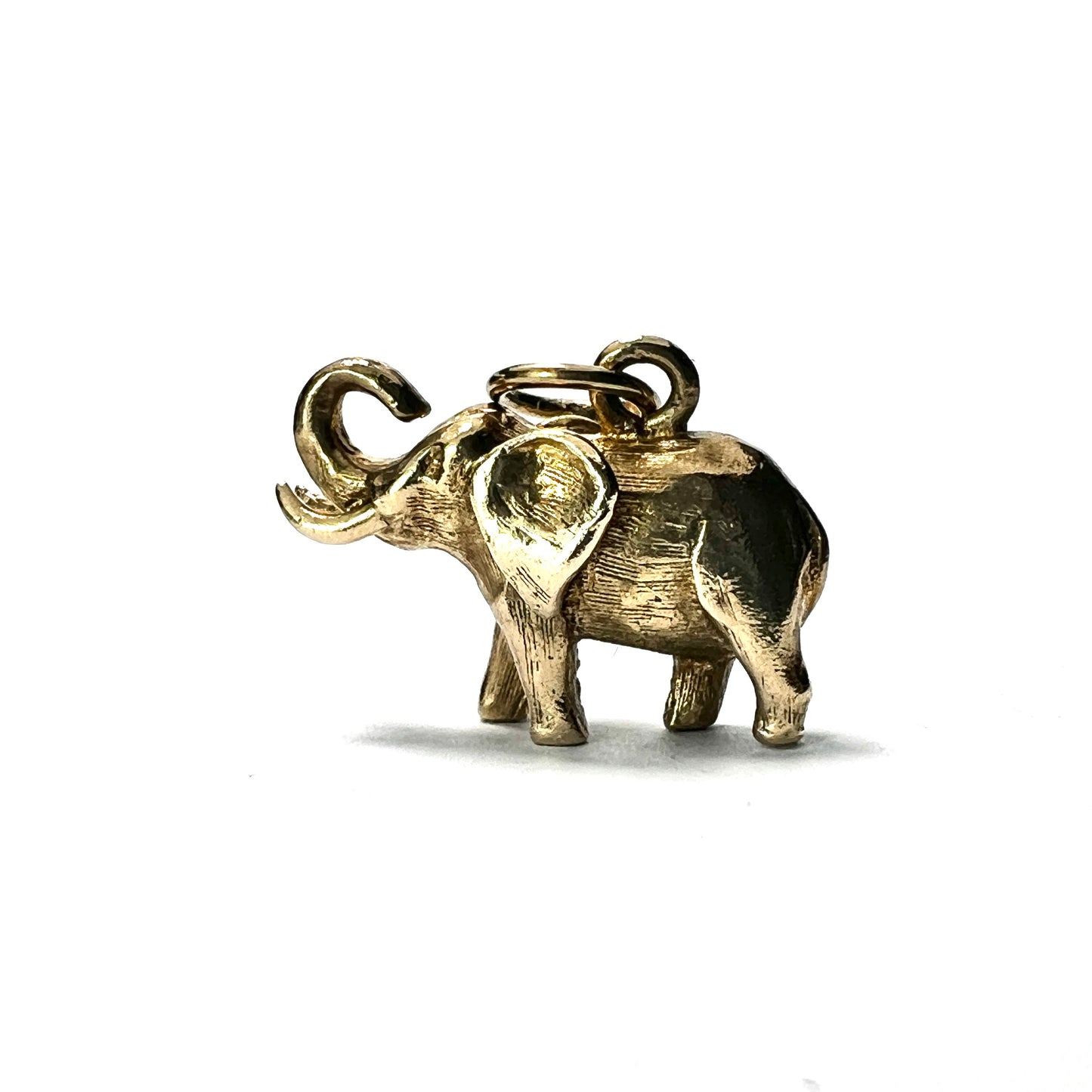 Vintage Hallmarked 9CT Gold Elephant Charm
