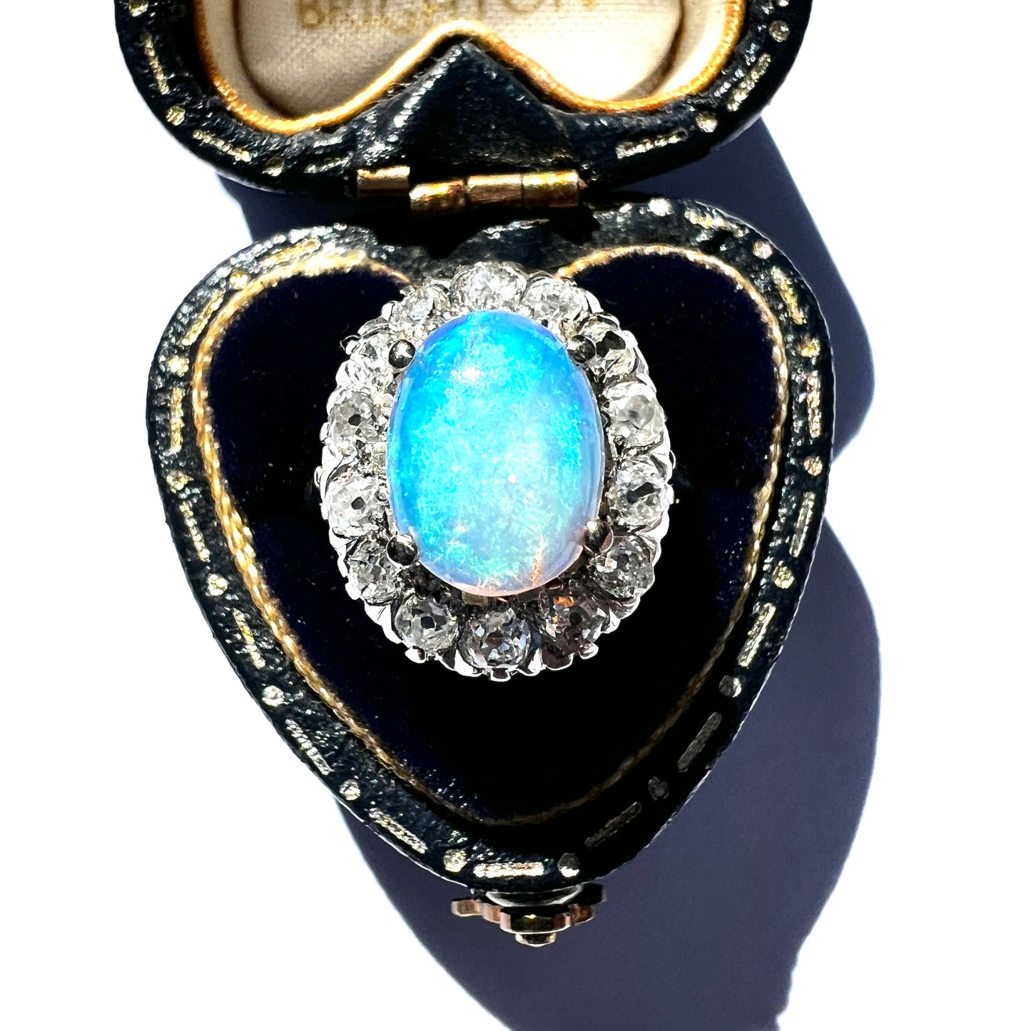 Edwardian Opal and Diamond 18CT Gold Ring
