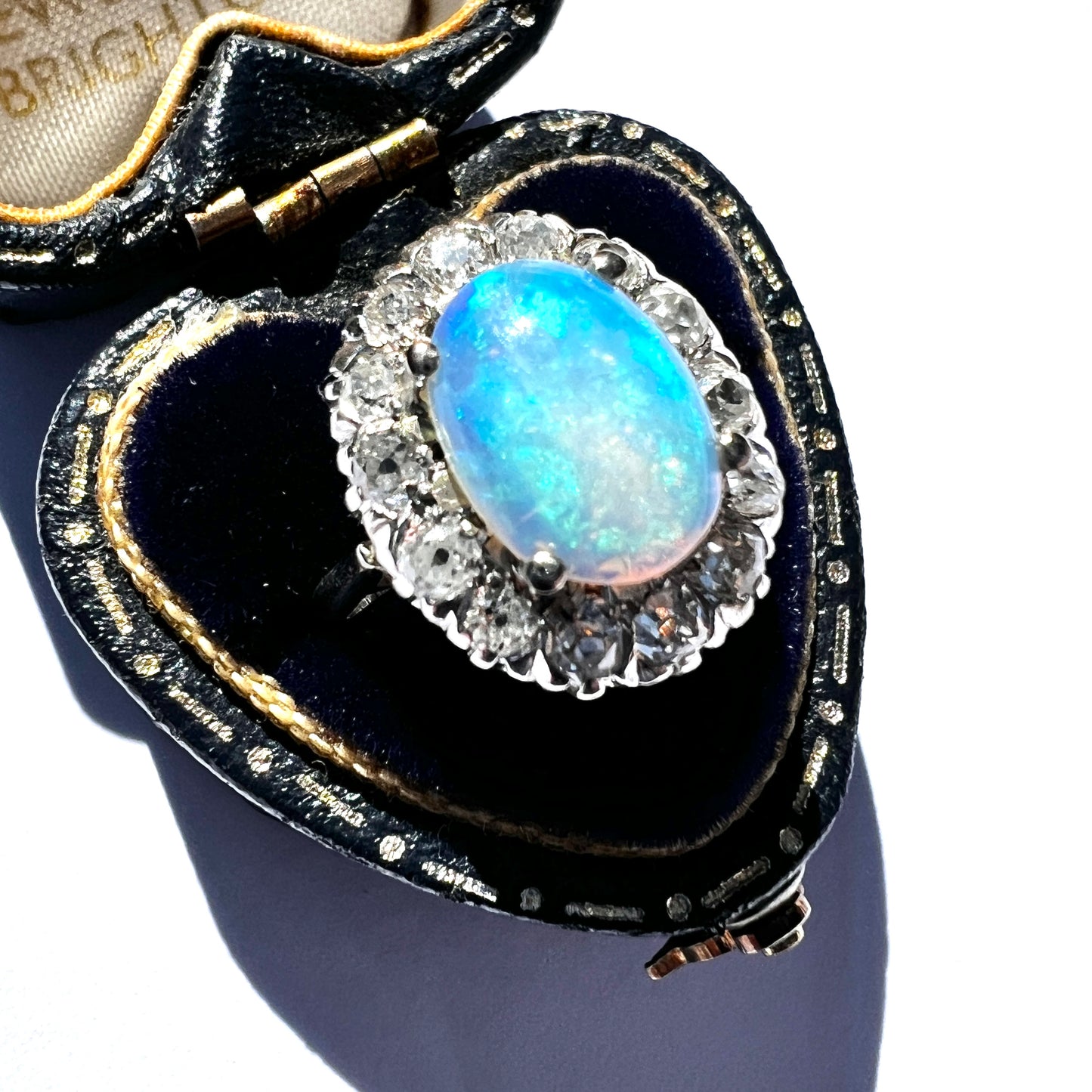 Edwardian Opal and Diamond 18CT Gold Ring