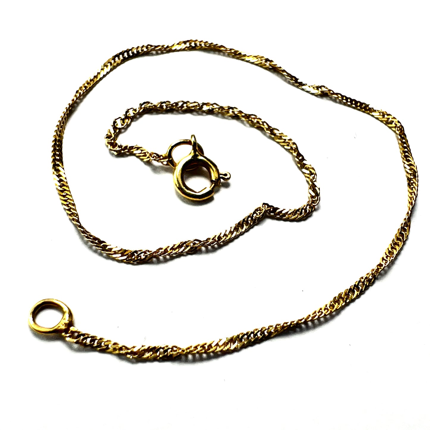 Fine Vintage 9CT Gold Prince of Wales Chain Bracelet