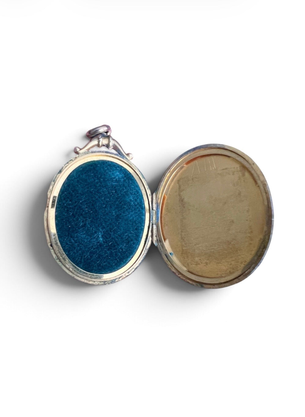 Victorian 9CT Gold Ruby and Pearl Locket