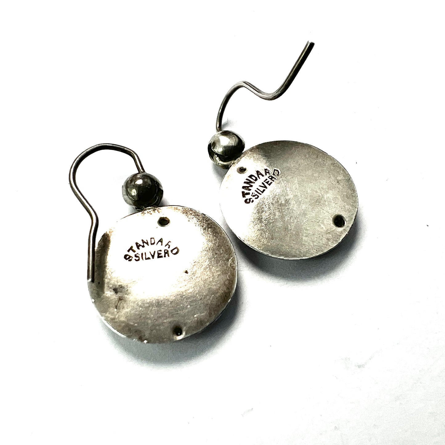 Victorian Silver Swallow Aesthetic Era Earrings