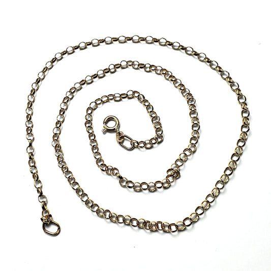 Vintage 9CT Gold Belcher Chain Necklace