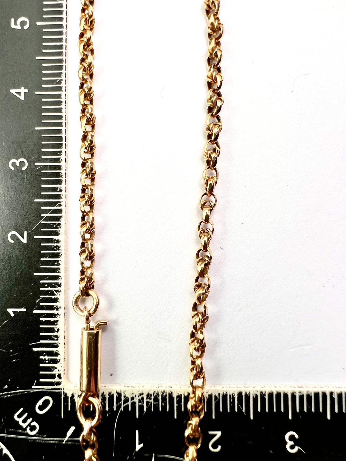 Edwardian 9CT Gold Chain Necklace