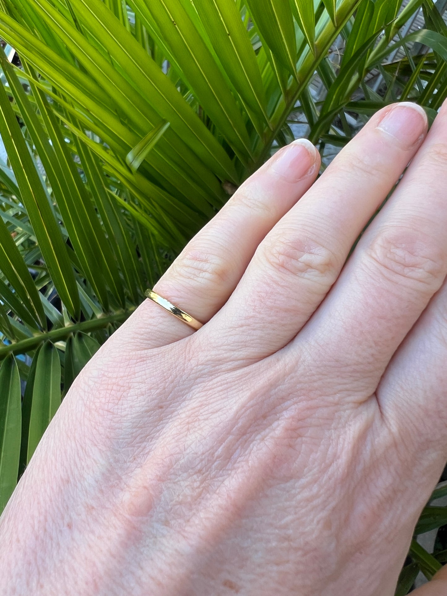 Vintage 18CT Gold Wedding Band