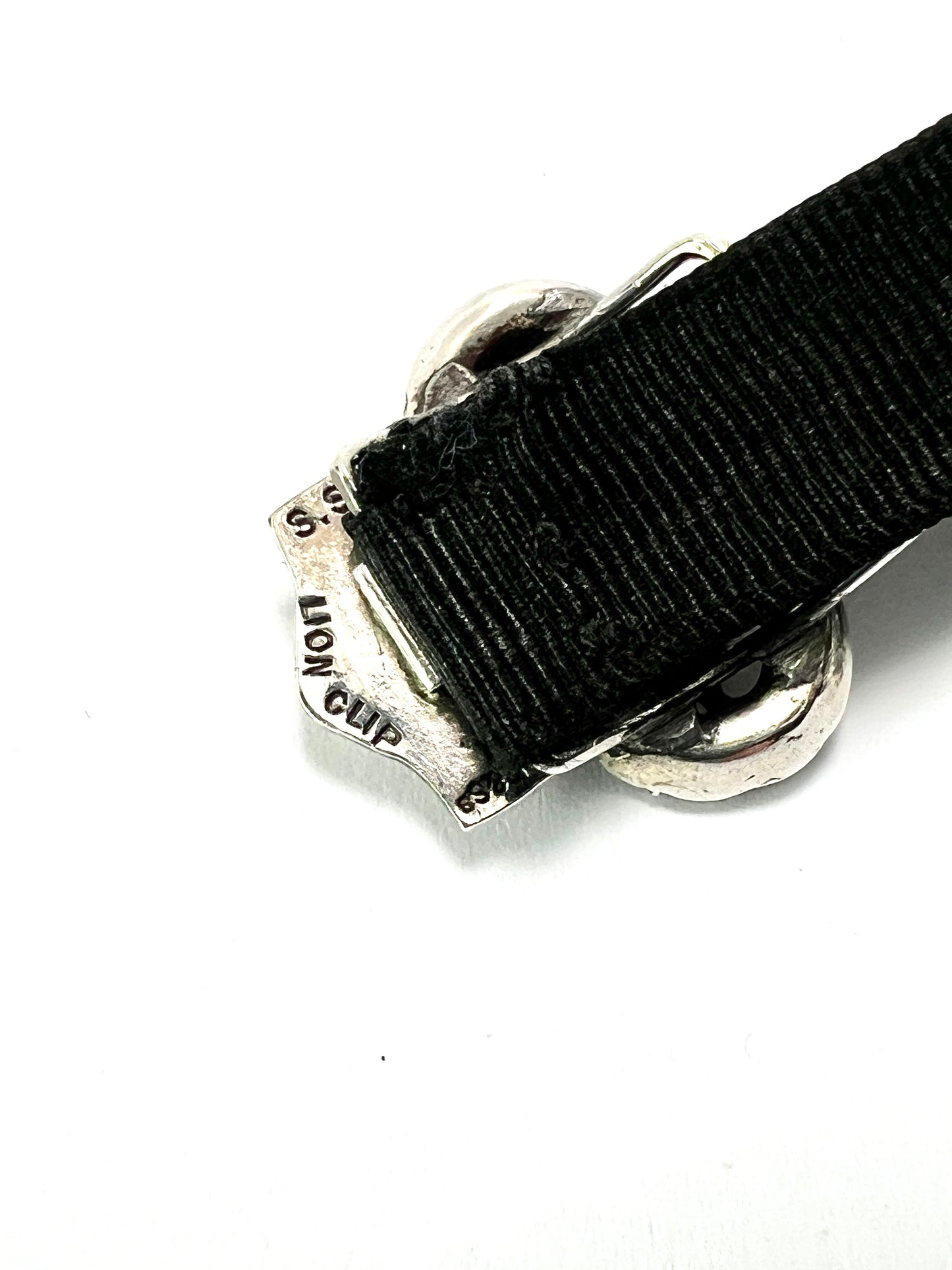 Antique Silver Paste Star Ribbon Slider Bracelet