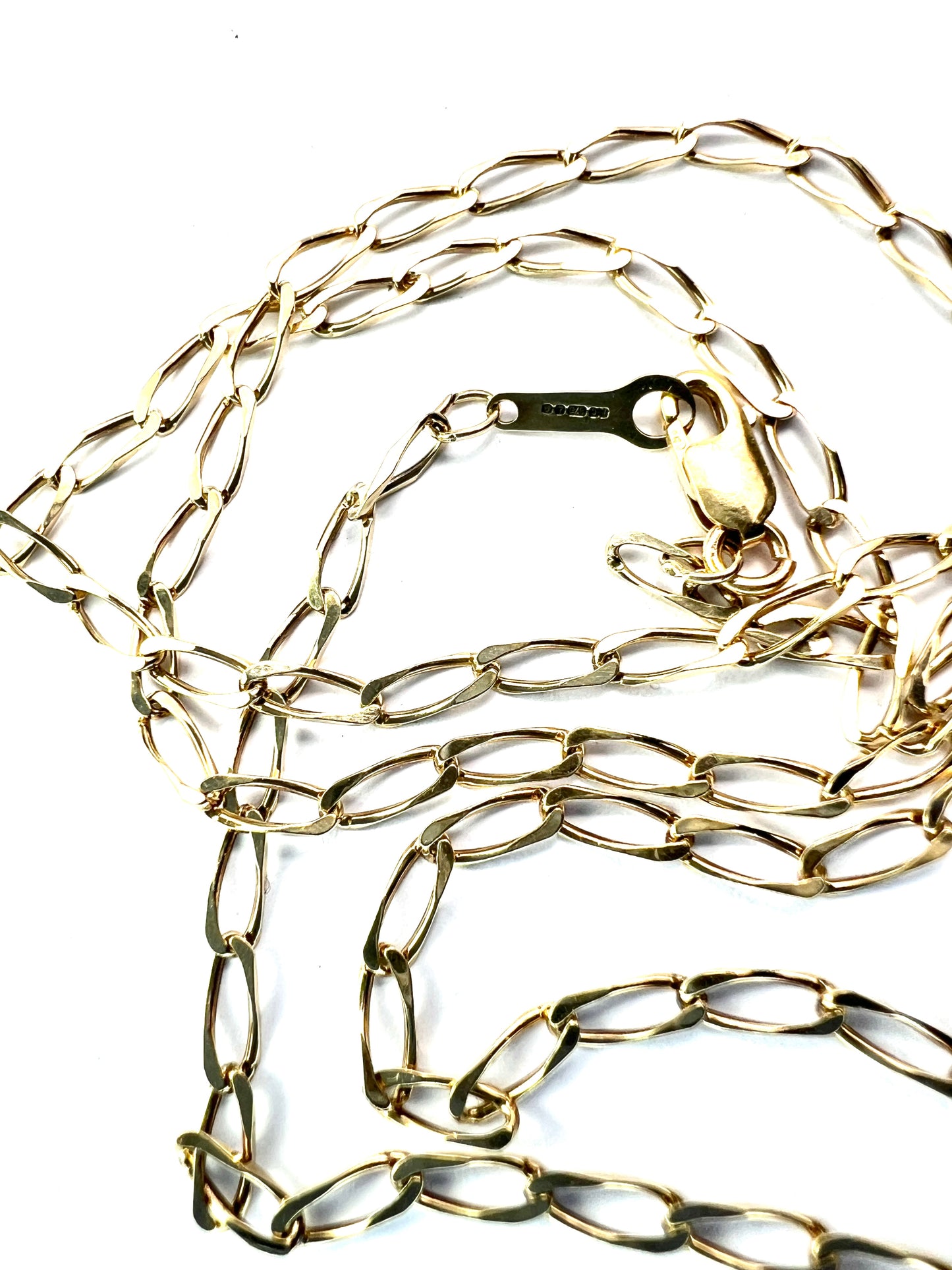 Vintage Solid 9CT Gold Chain Necklace