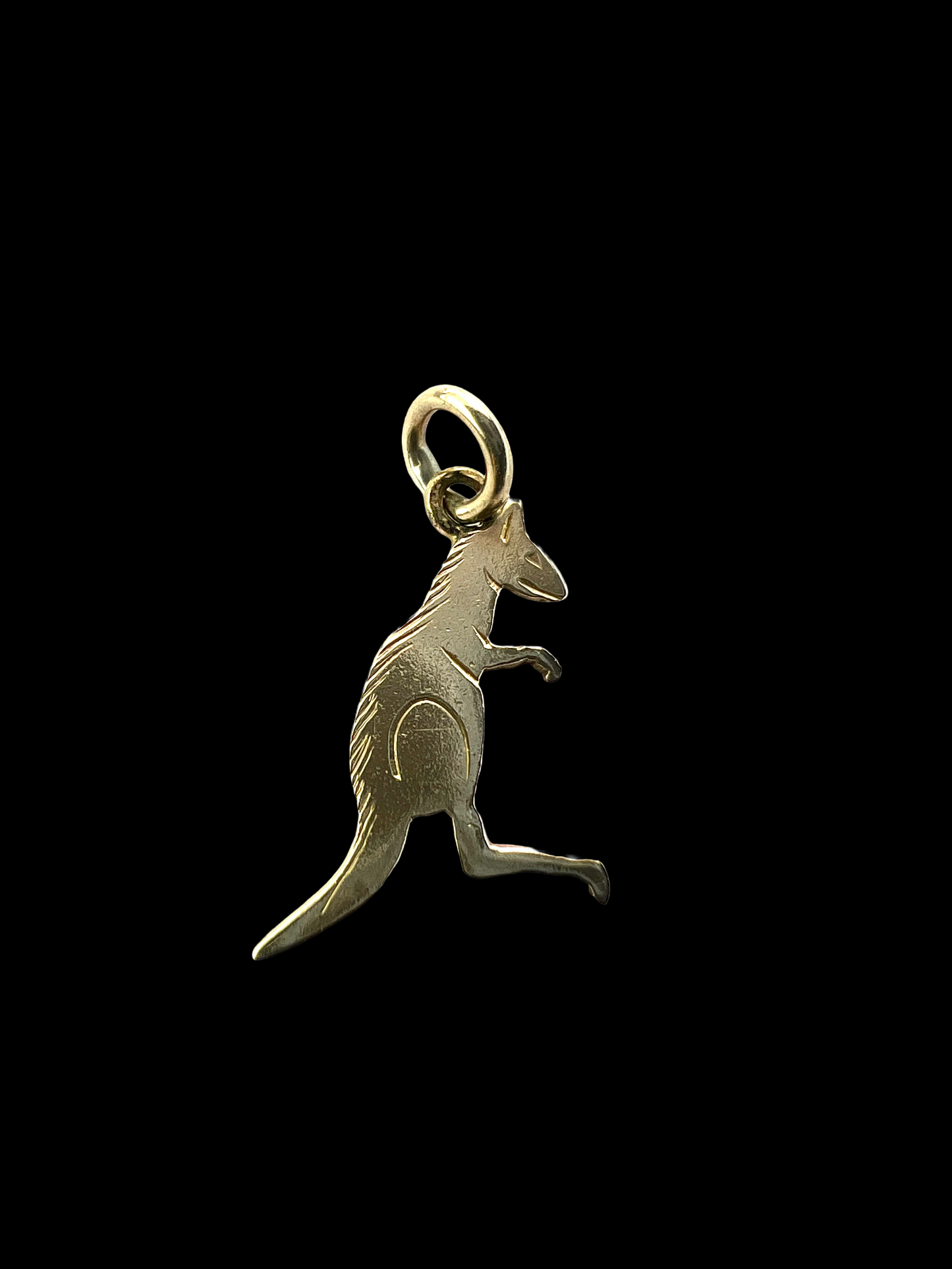 Vintage 9CT Gold Kangaroo Charm Pendant