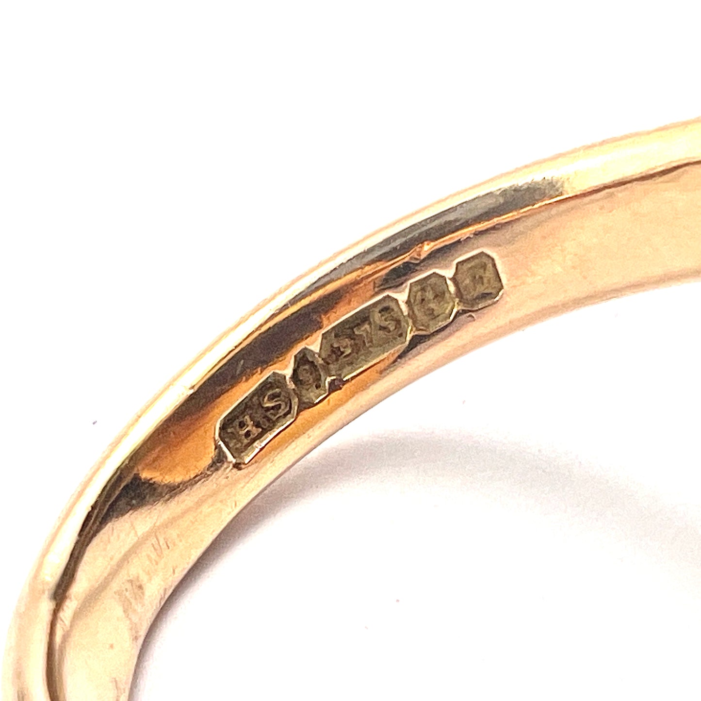Large Vintage Victorian Style 9CT Gold Amethyst Ring