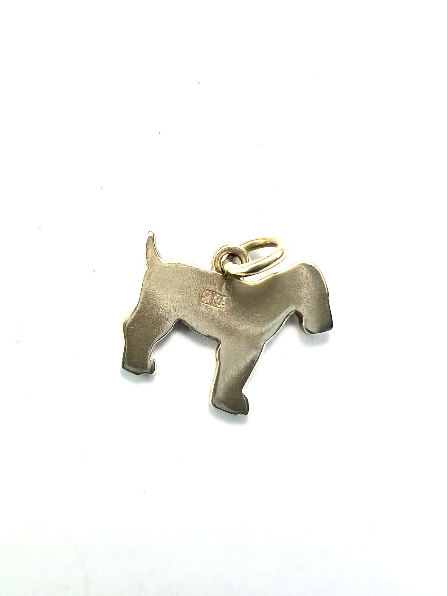 Vintage 9CT Gold Puppy Dog Charm Pendant
