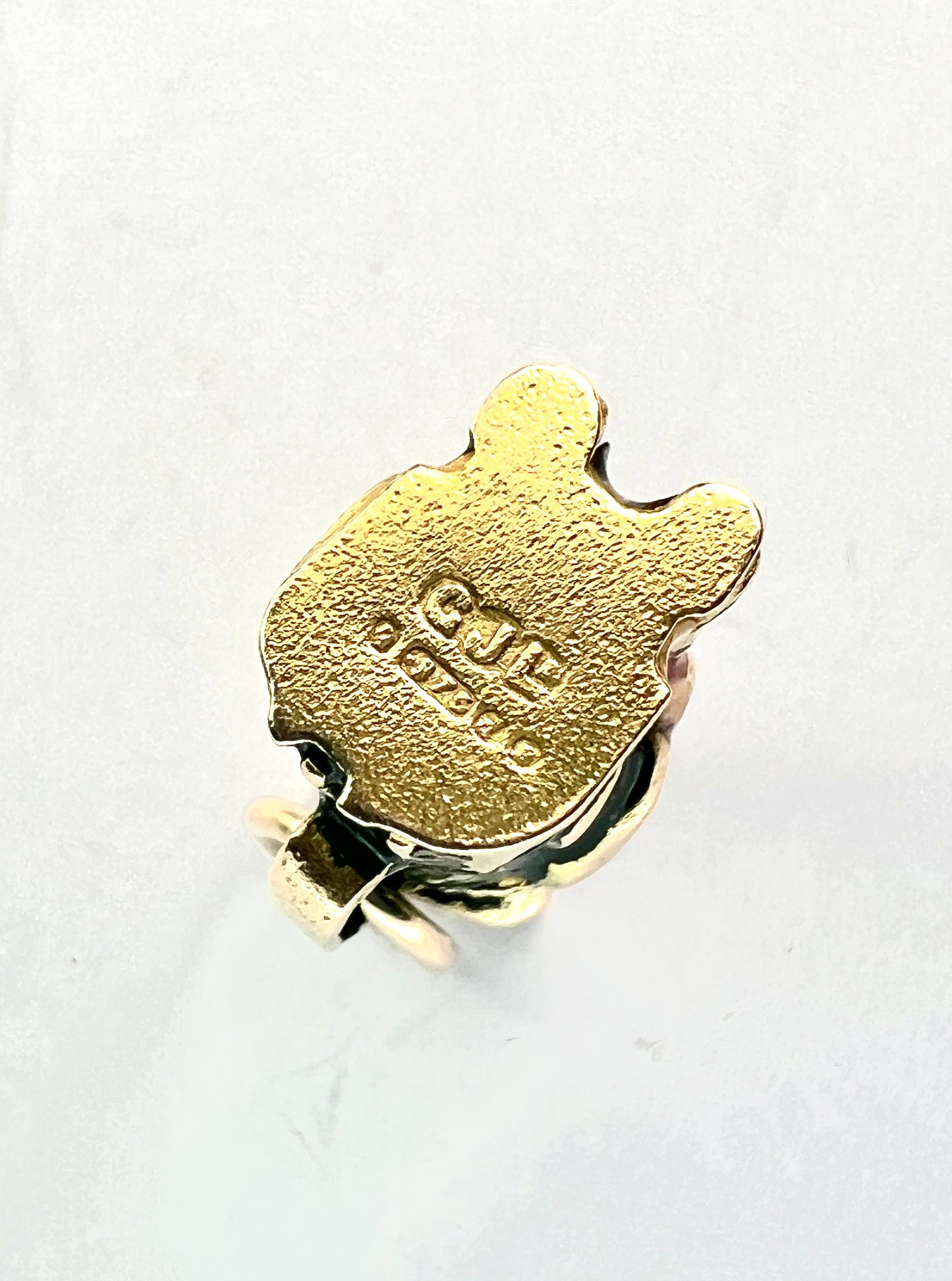 1959 Vintage 9CT Gold Enamel Toby Jug Charm