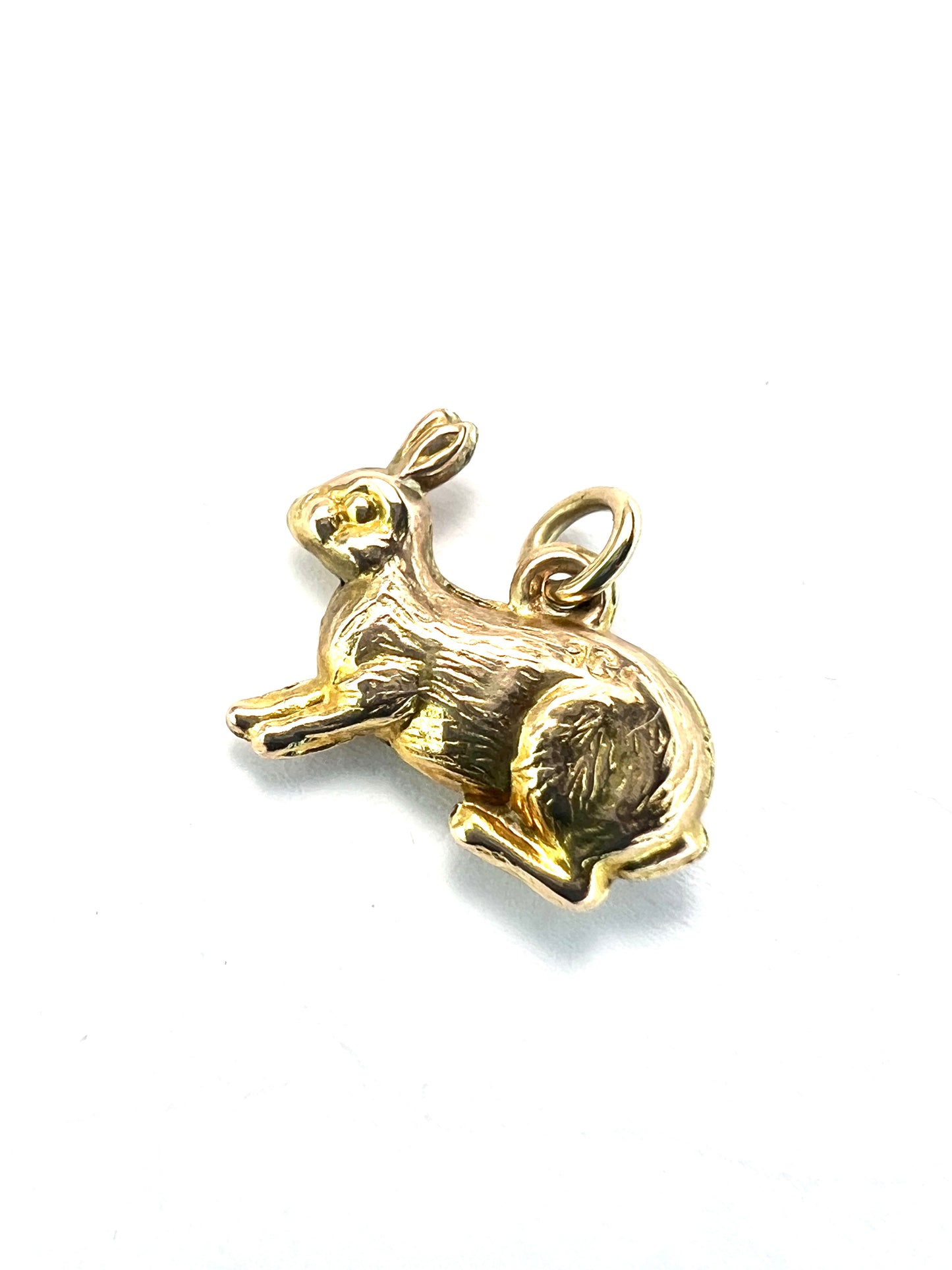 Tiny Vintage 9CT Gold Bunny Rabbit Charm