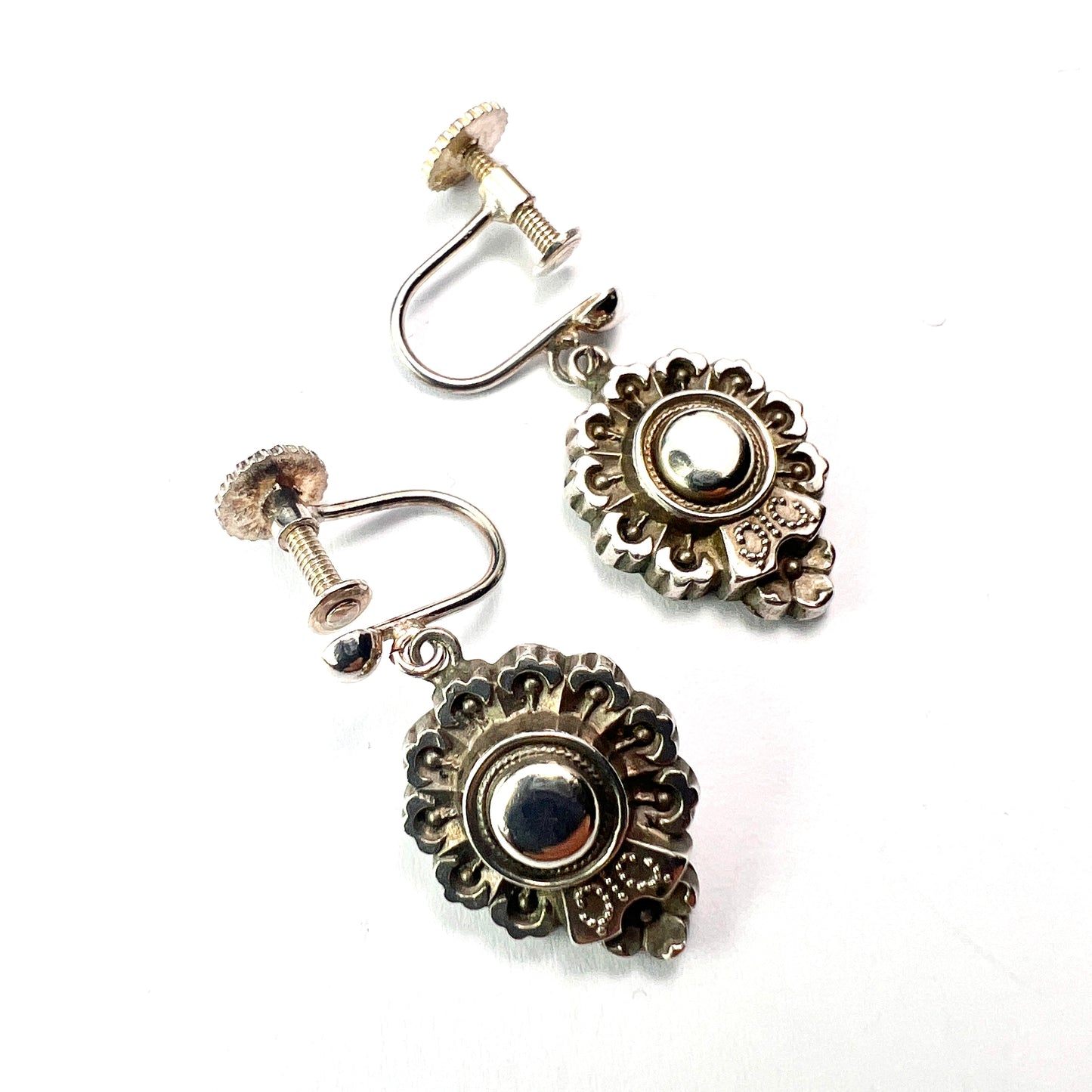 Victorian Sunburst Aesthetic Era Earrings
