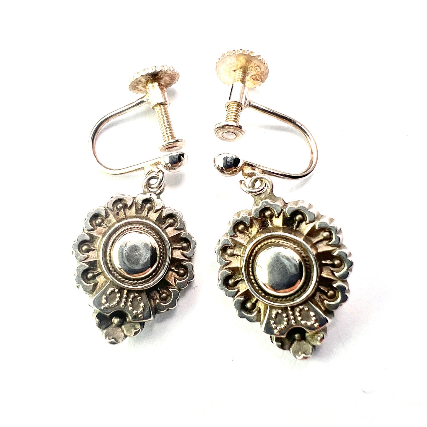 Victorian Sunburst Aesthetic Era Earrings